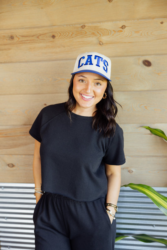 Cats Embroidered Trucker Hat