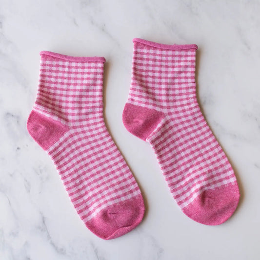 Picnic Gingham Socks