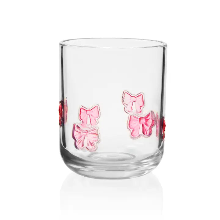 Bow Acrylic Drinking Glass