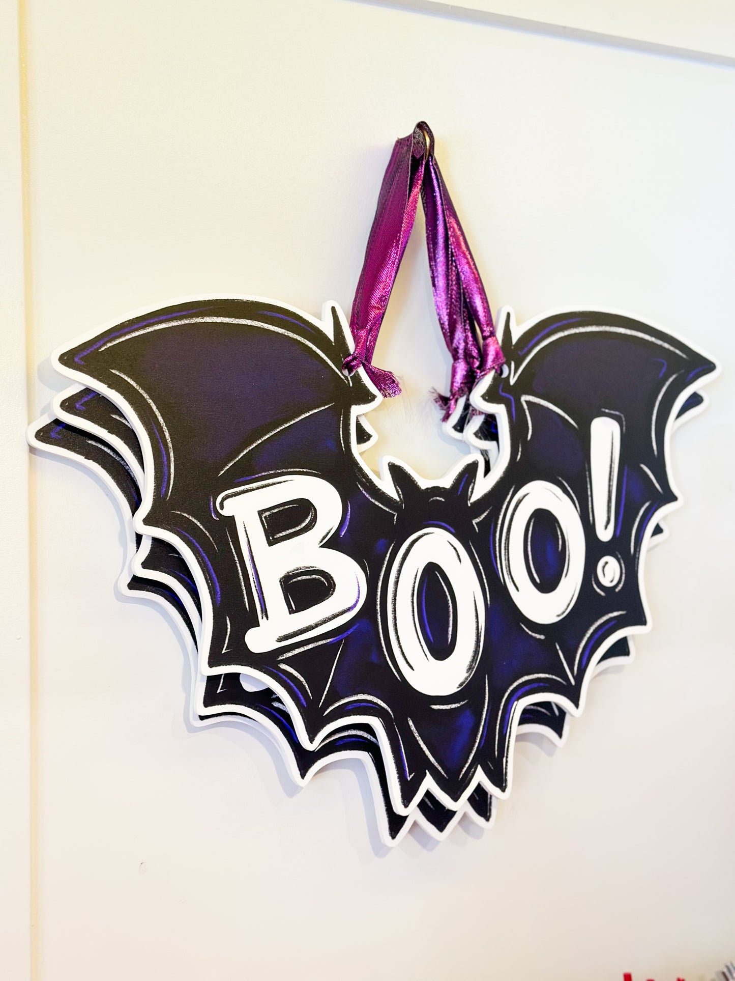 Boo Bat Door Hanger