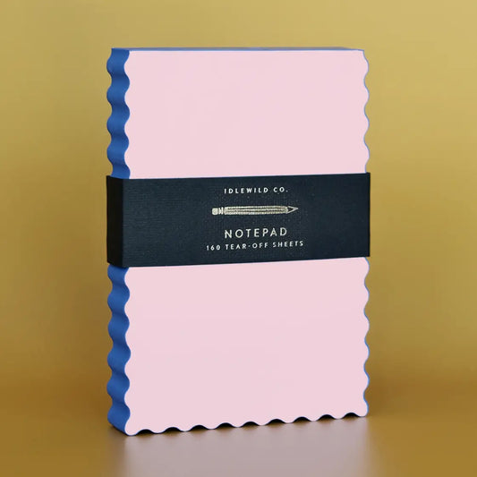 Mini Wave Shaped Notepad