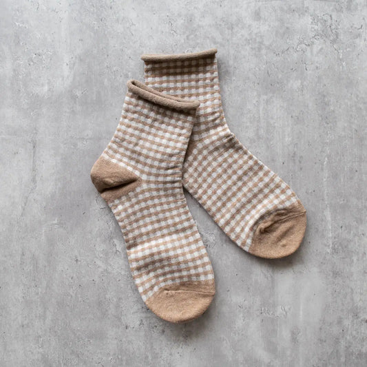 Picnic Gingham Socks