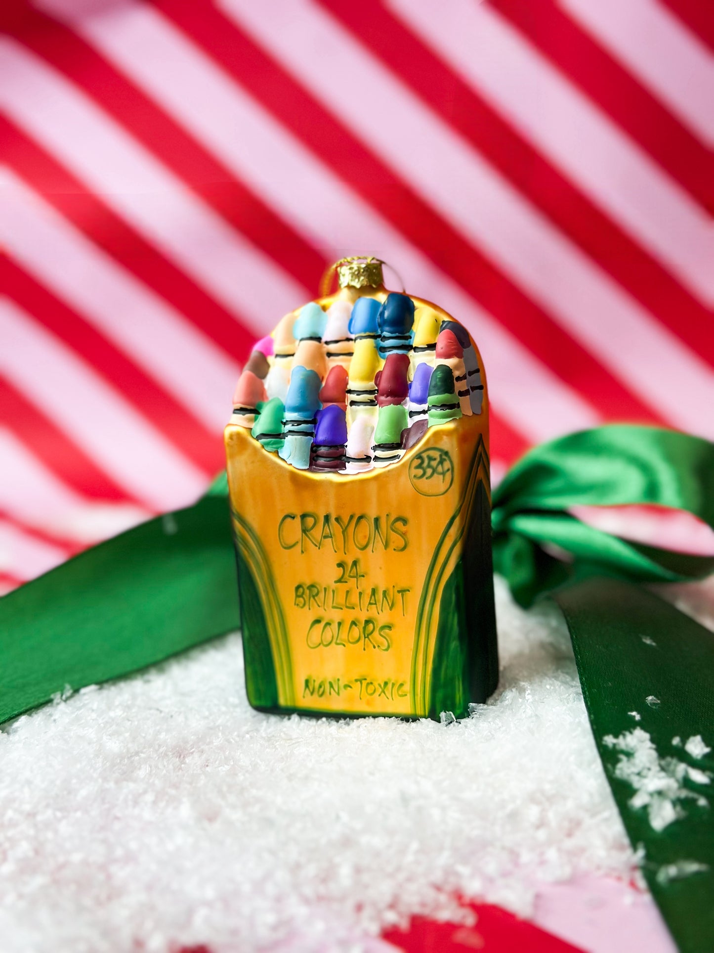 Crayon Box Ornament