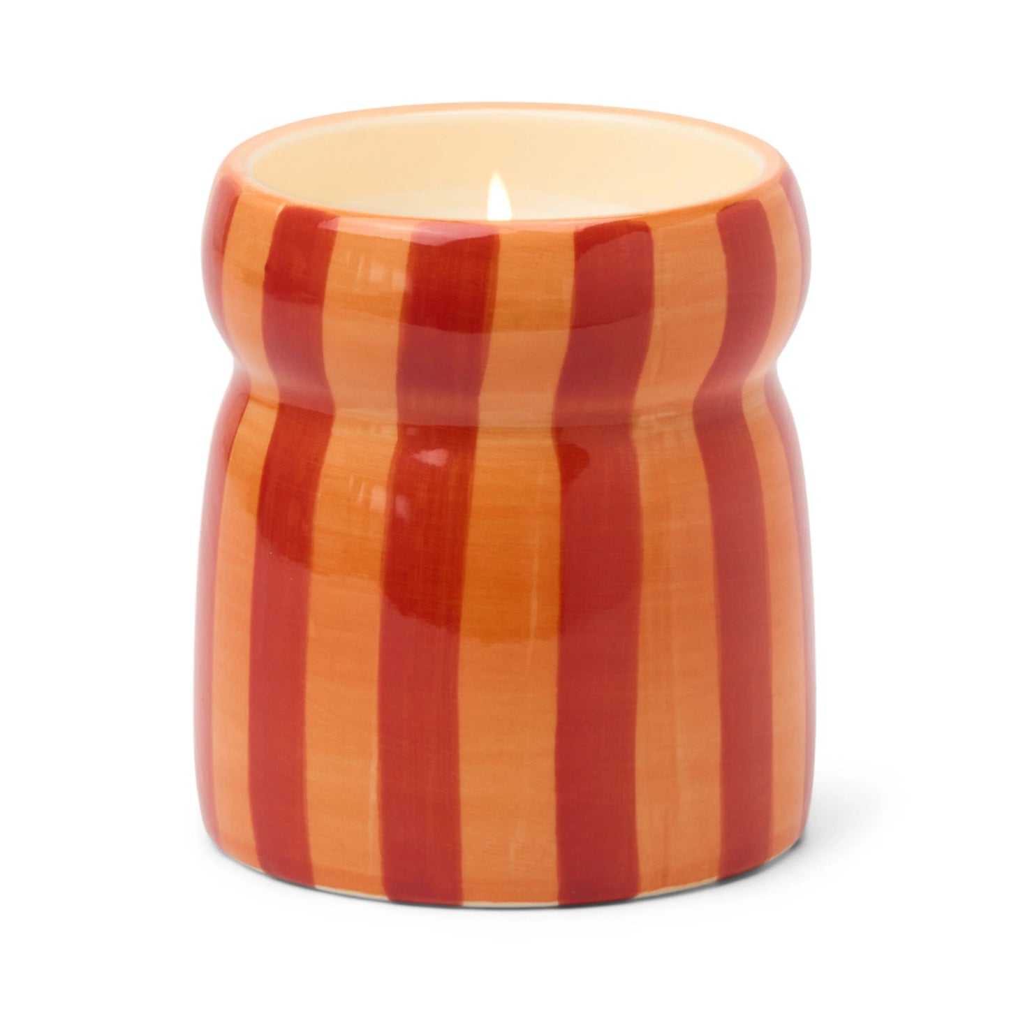 Spiced Apple Cabana Red & Coral Candle 6.5 oz