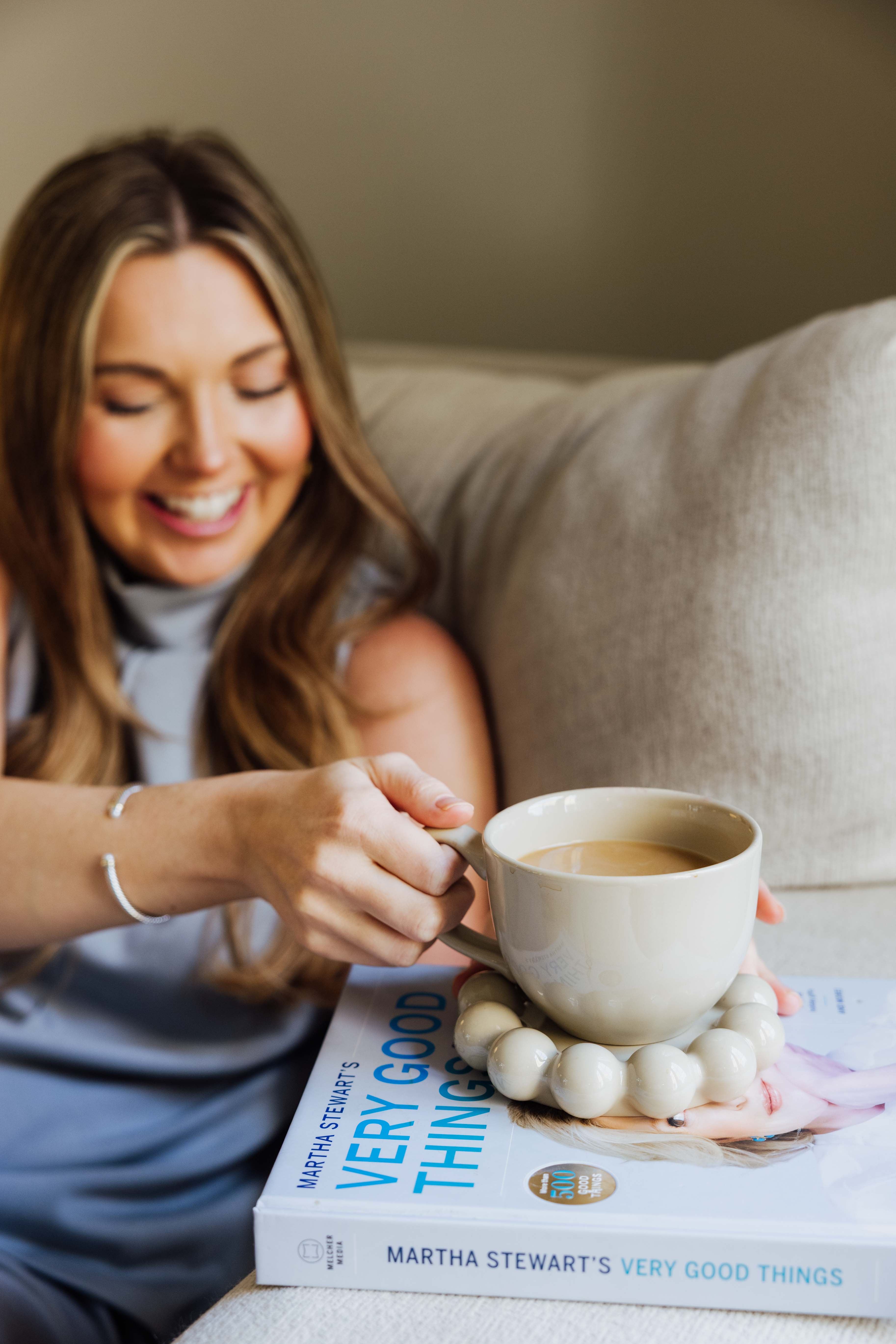Bubble Saucer Mug