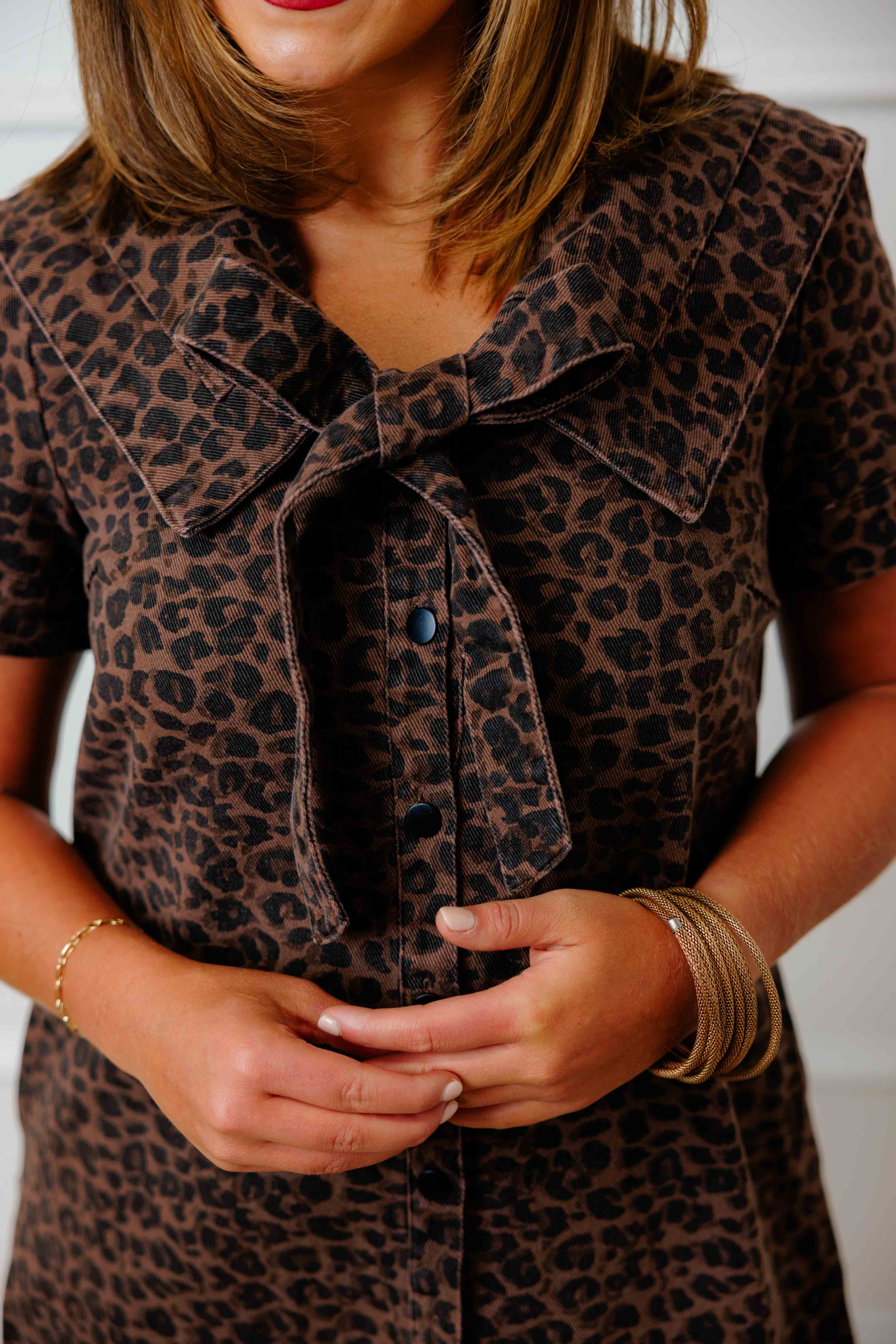 Leopard Sailor Dress