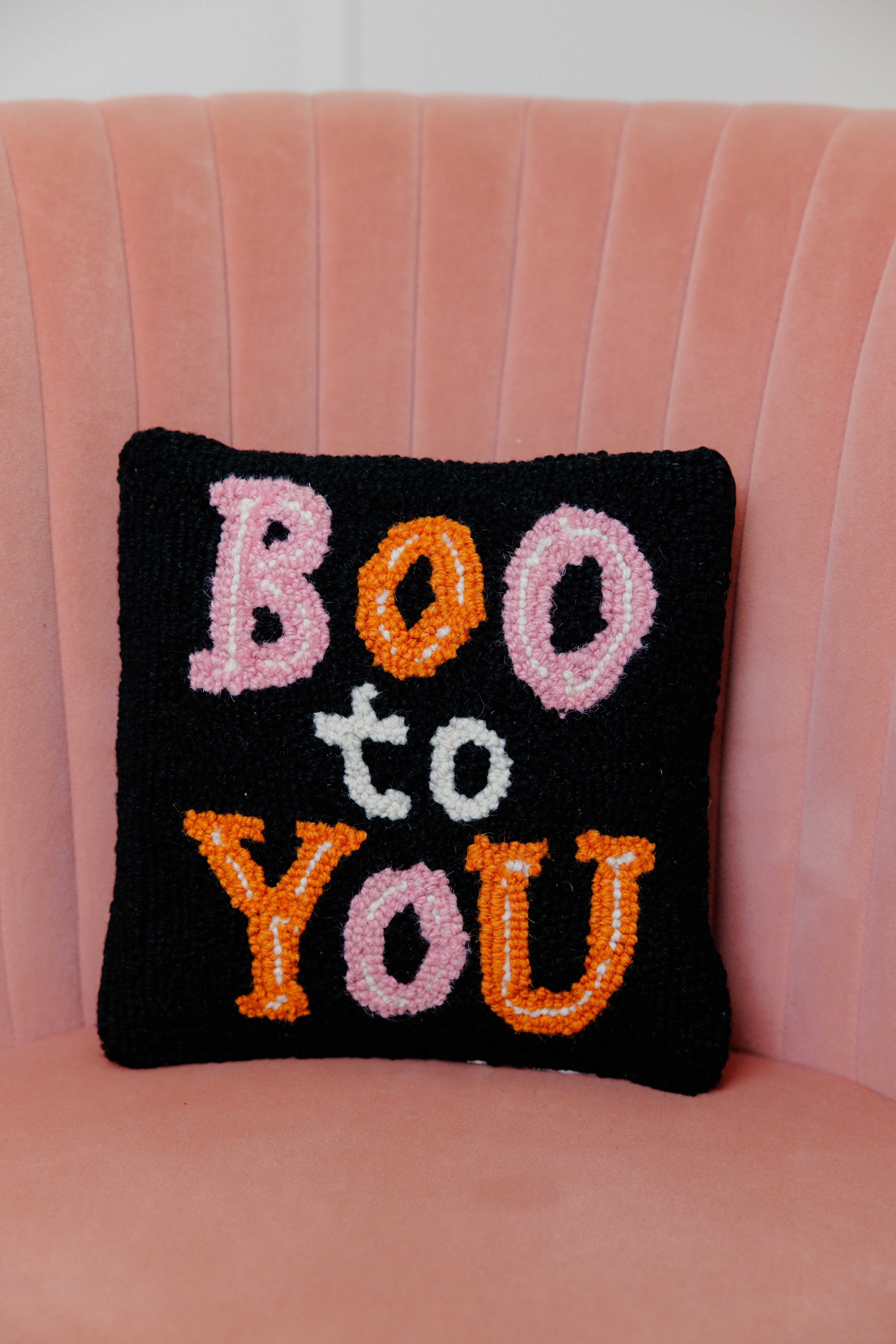 Boo To You Hook Pillow