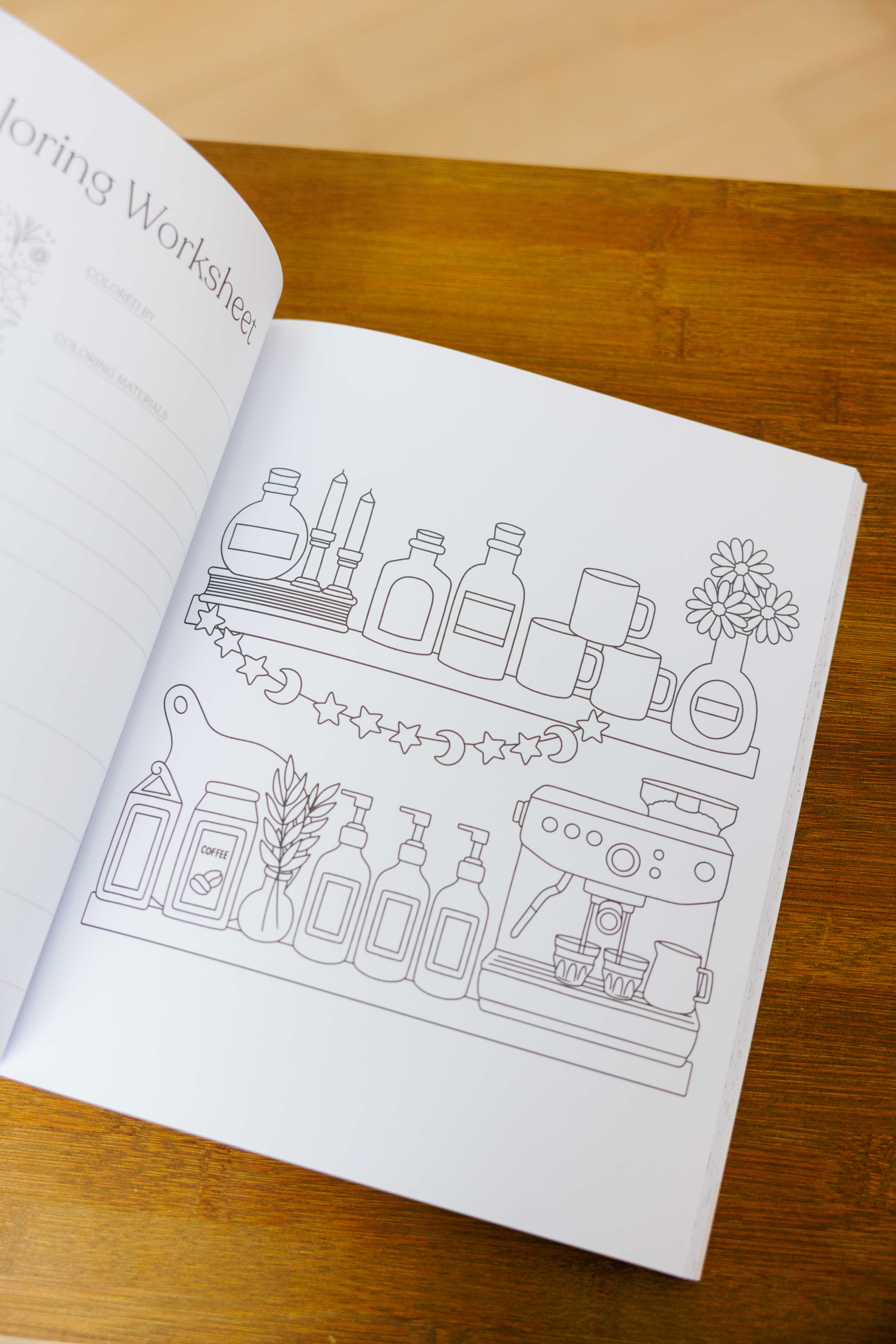 Sweet & Spooky Coloring Book