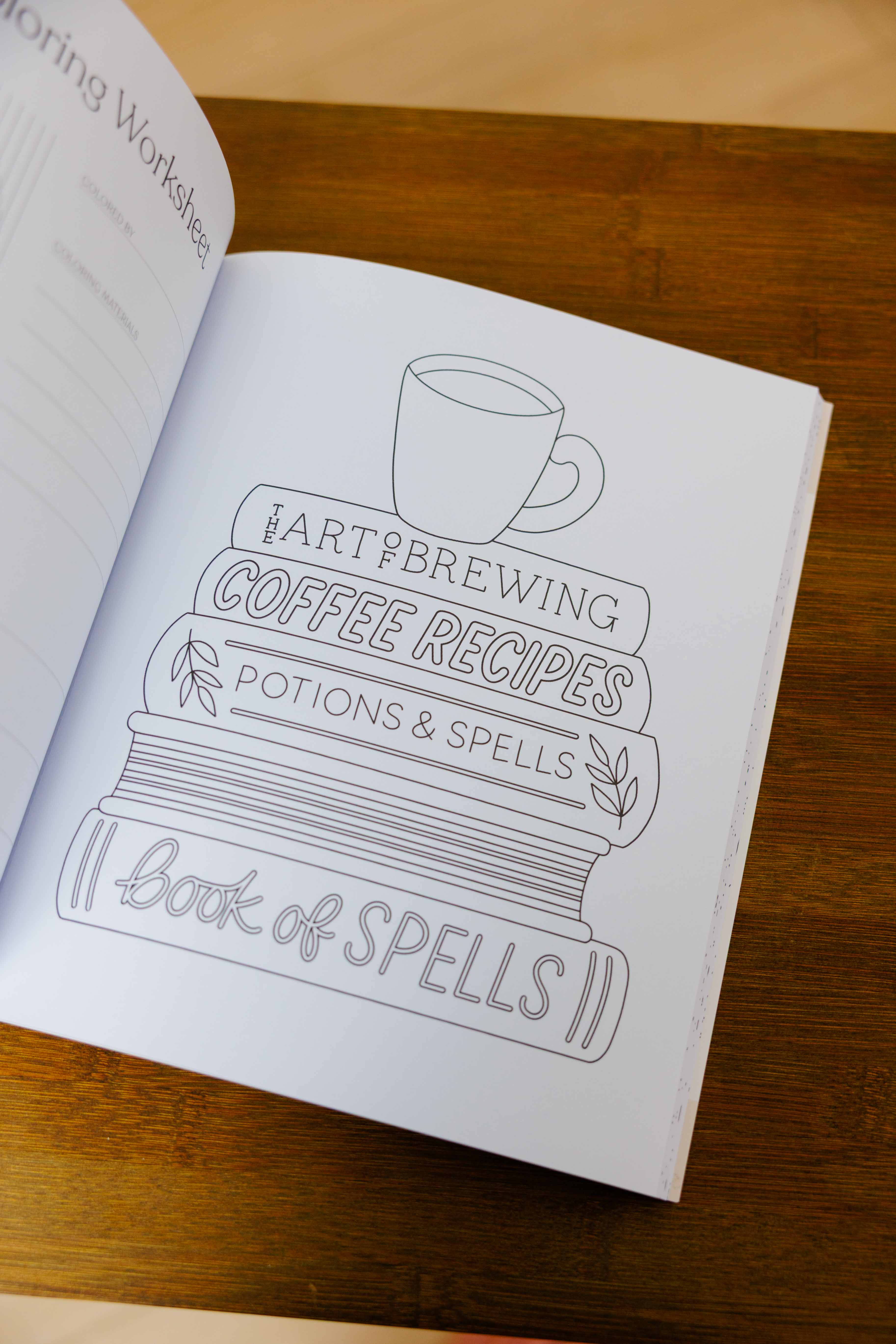 Sweet & Spooky Coloring Book