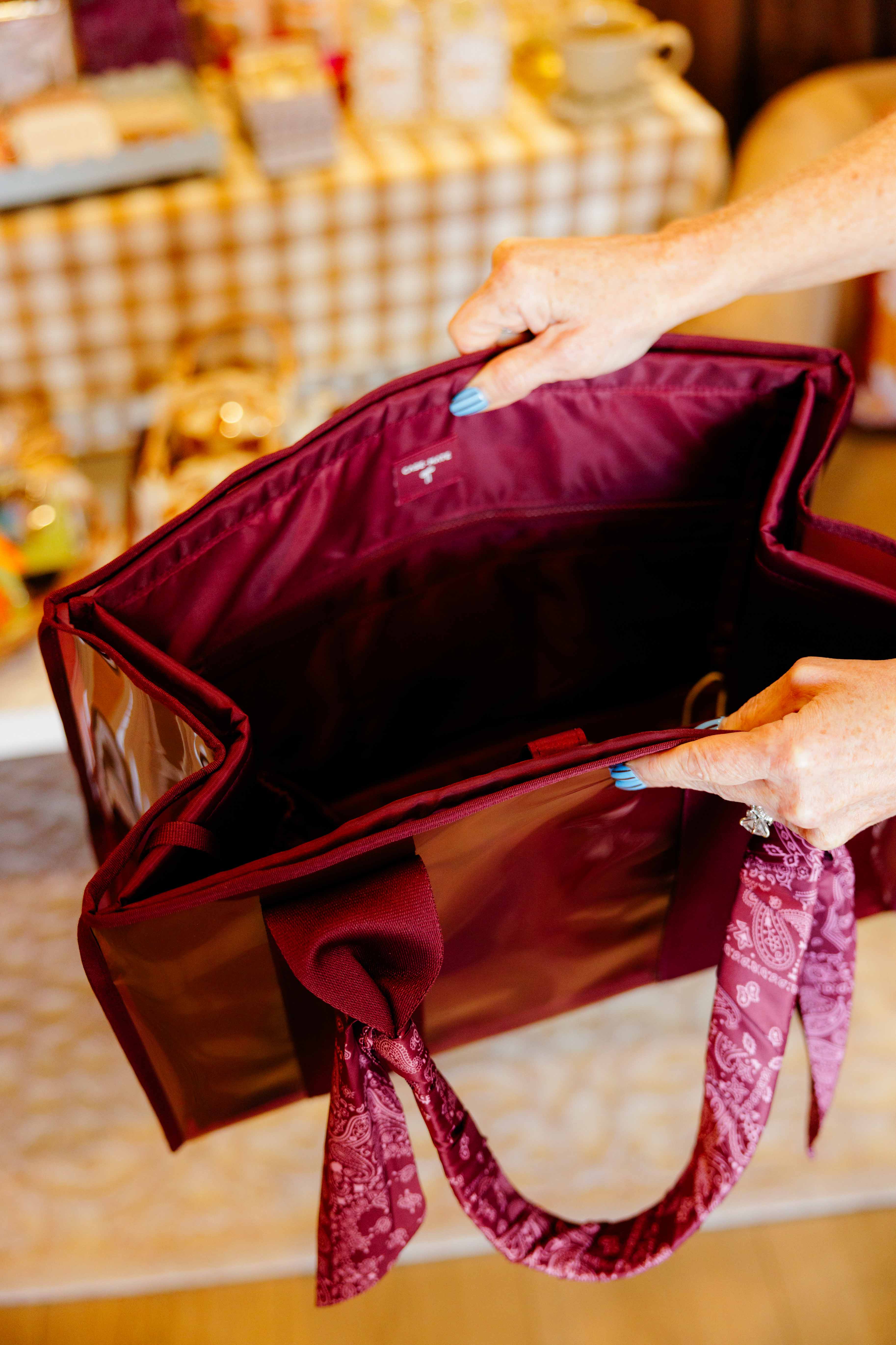 Mulberry Jelly Tote Organizer
