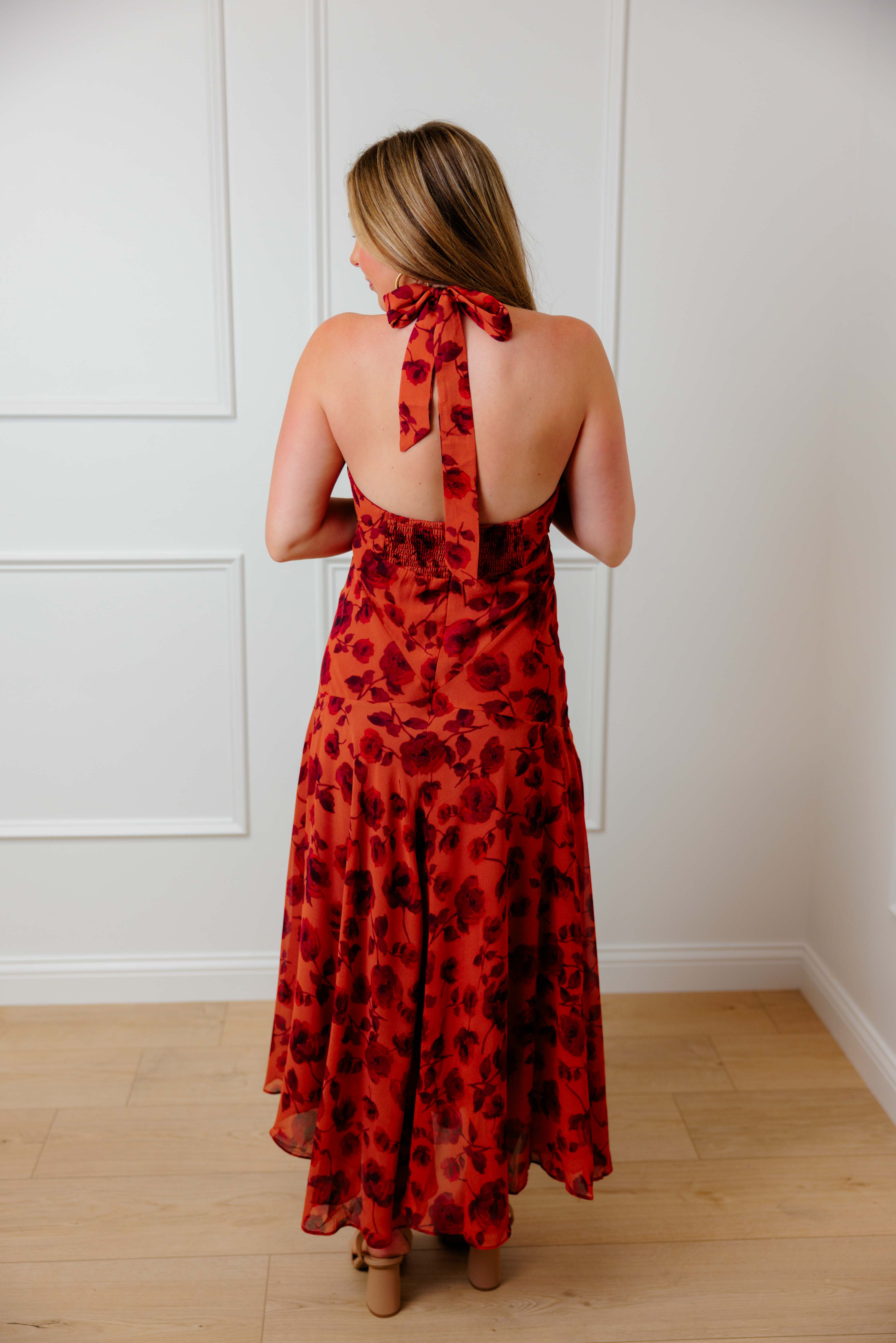 Red Rouge Maxi Dress
