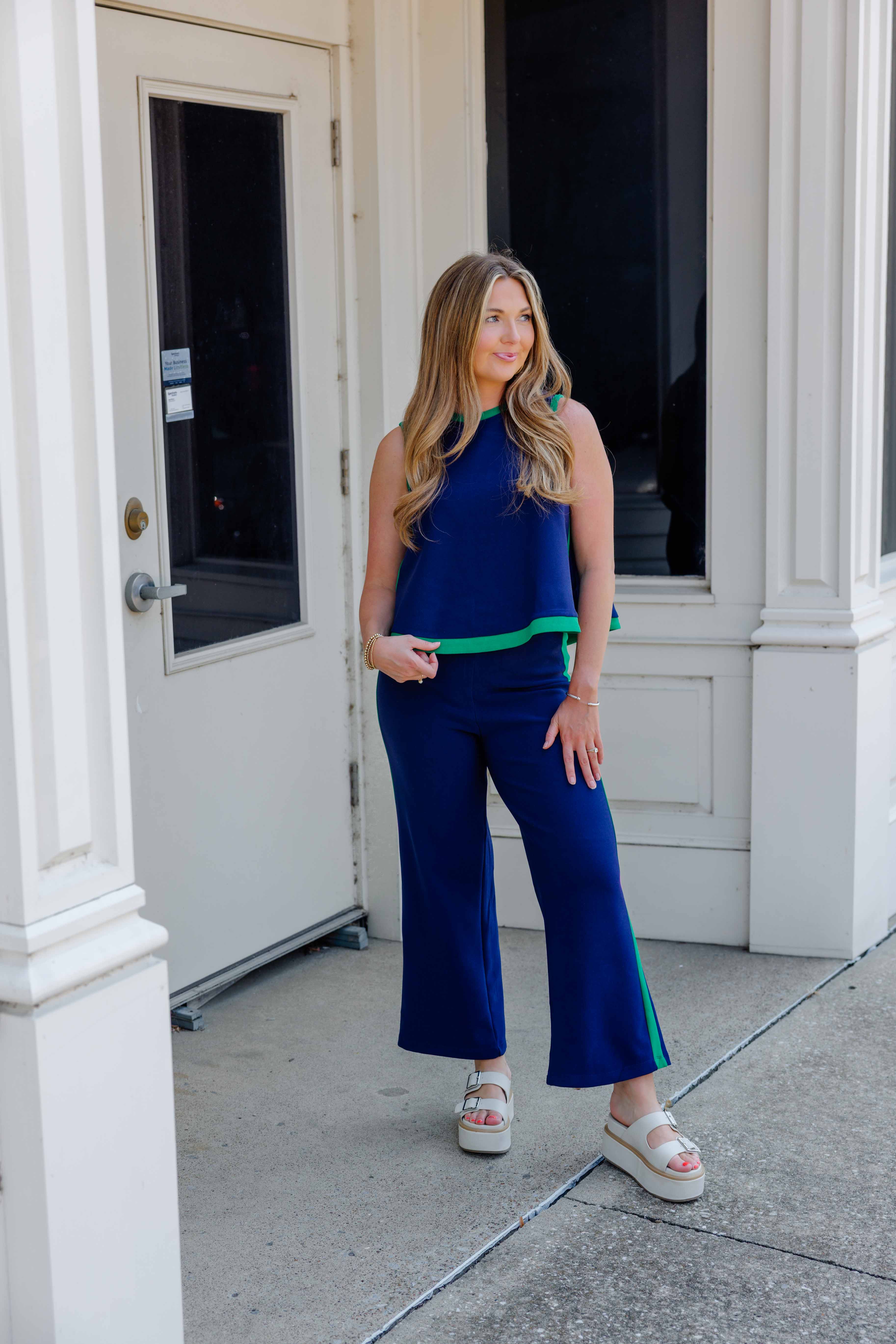 Everyday Navy Knit Set