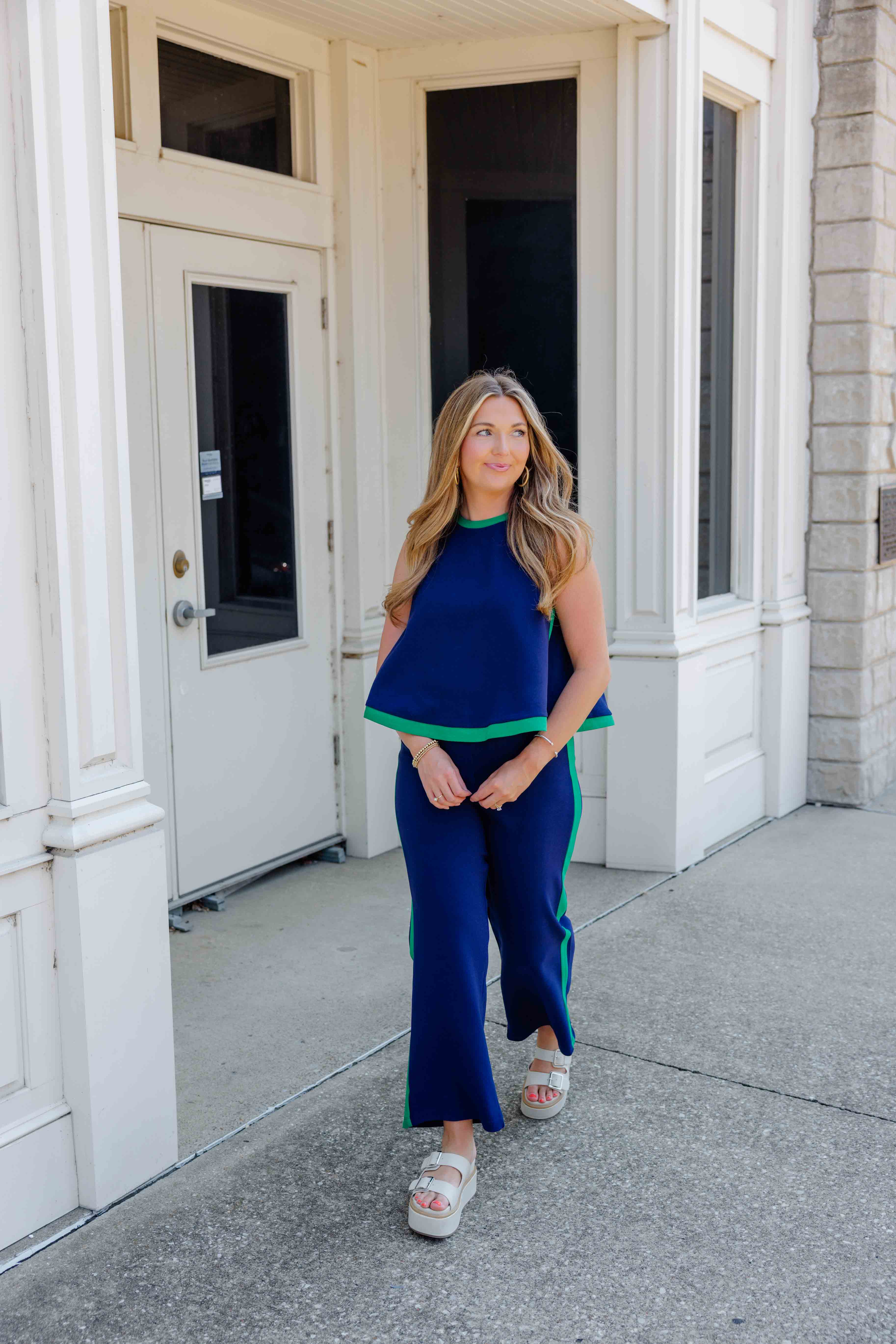 Everyday Navy Knit Set