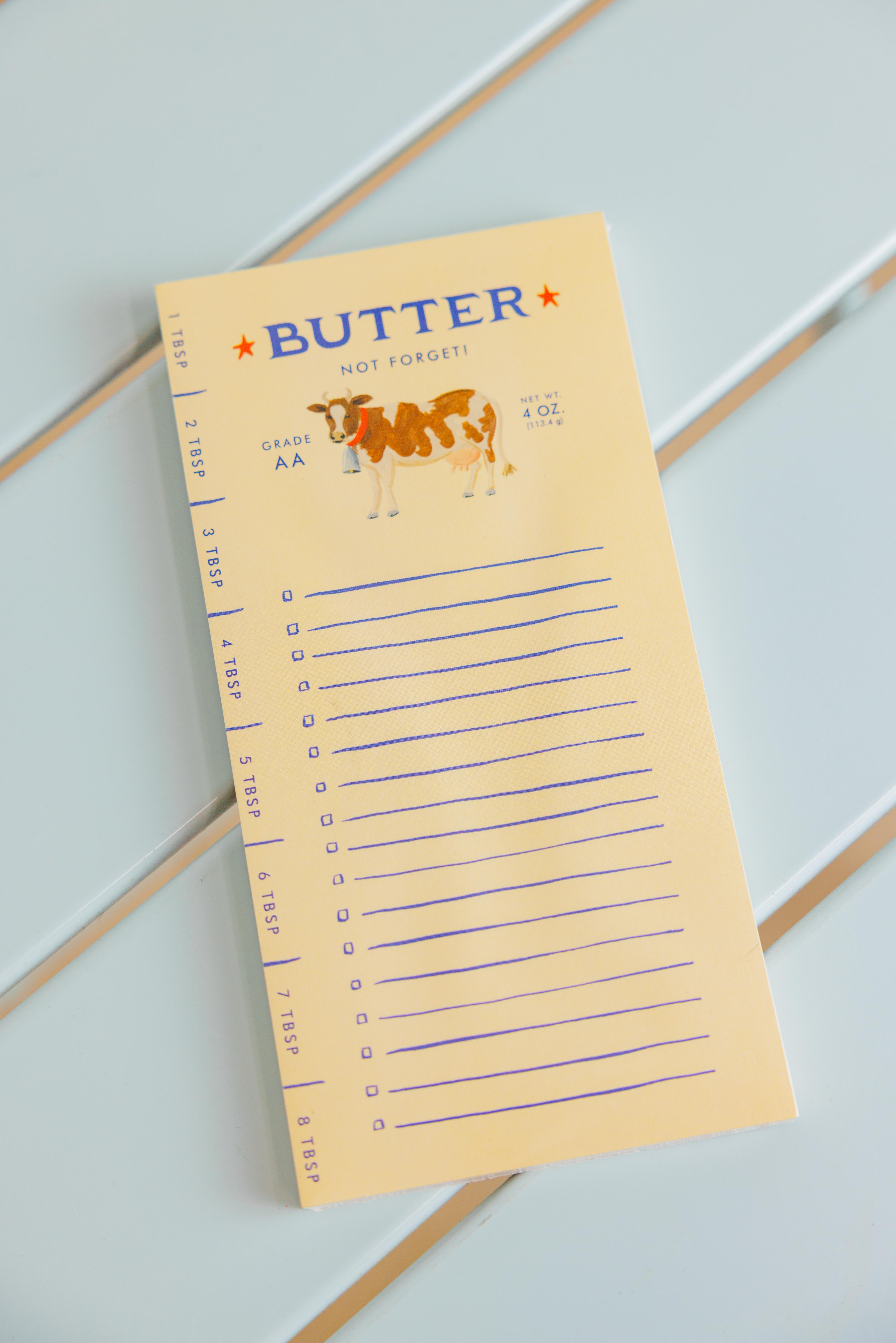 Butter Not Forget Market Pad