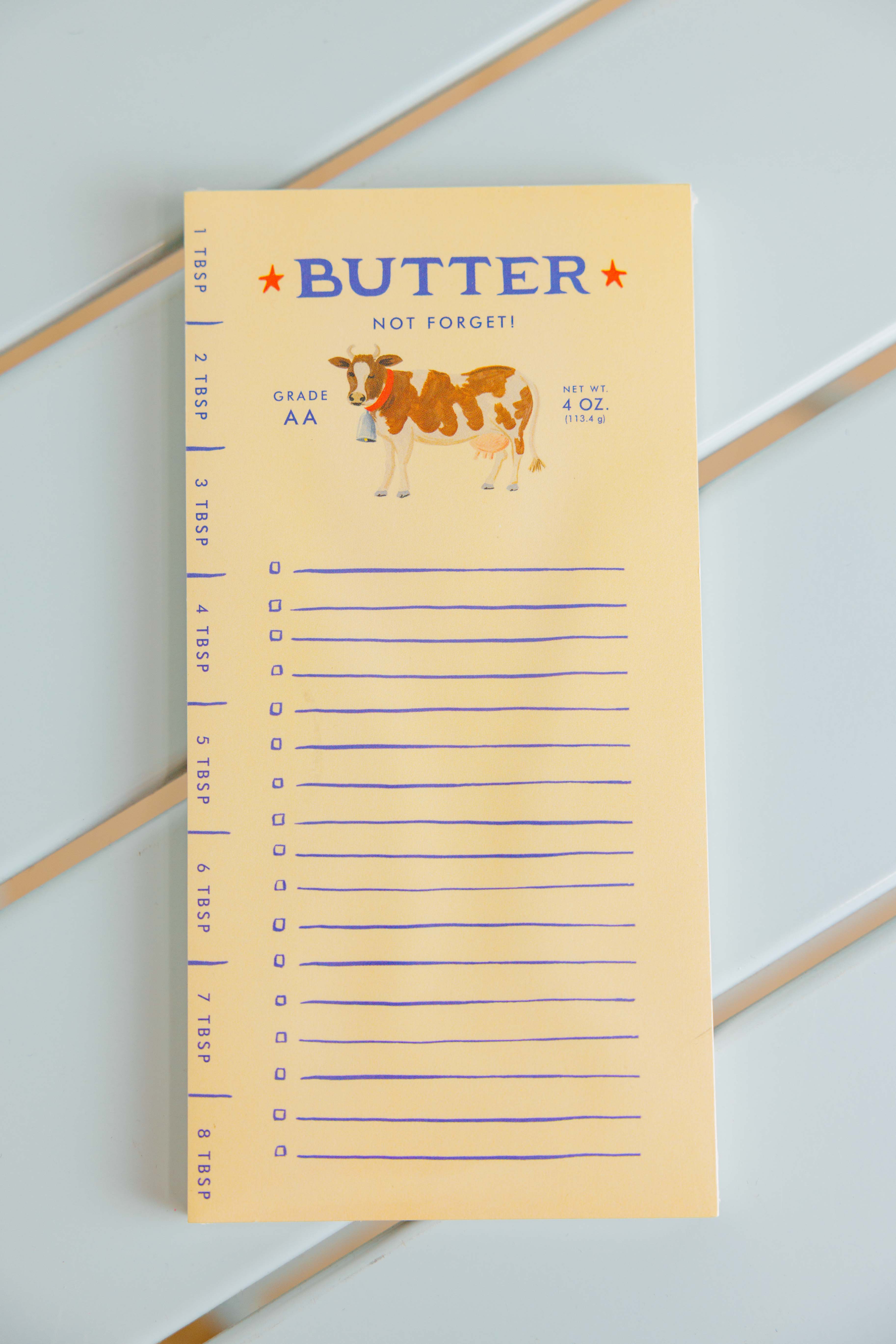 Butter Not Forget Market Pad