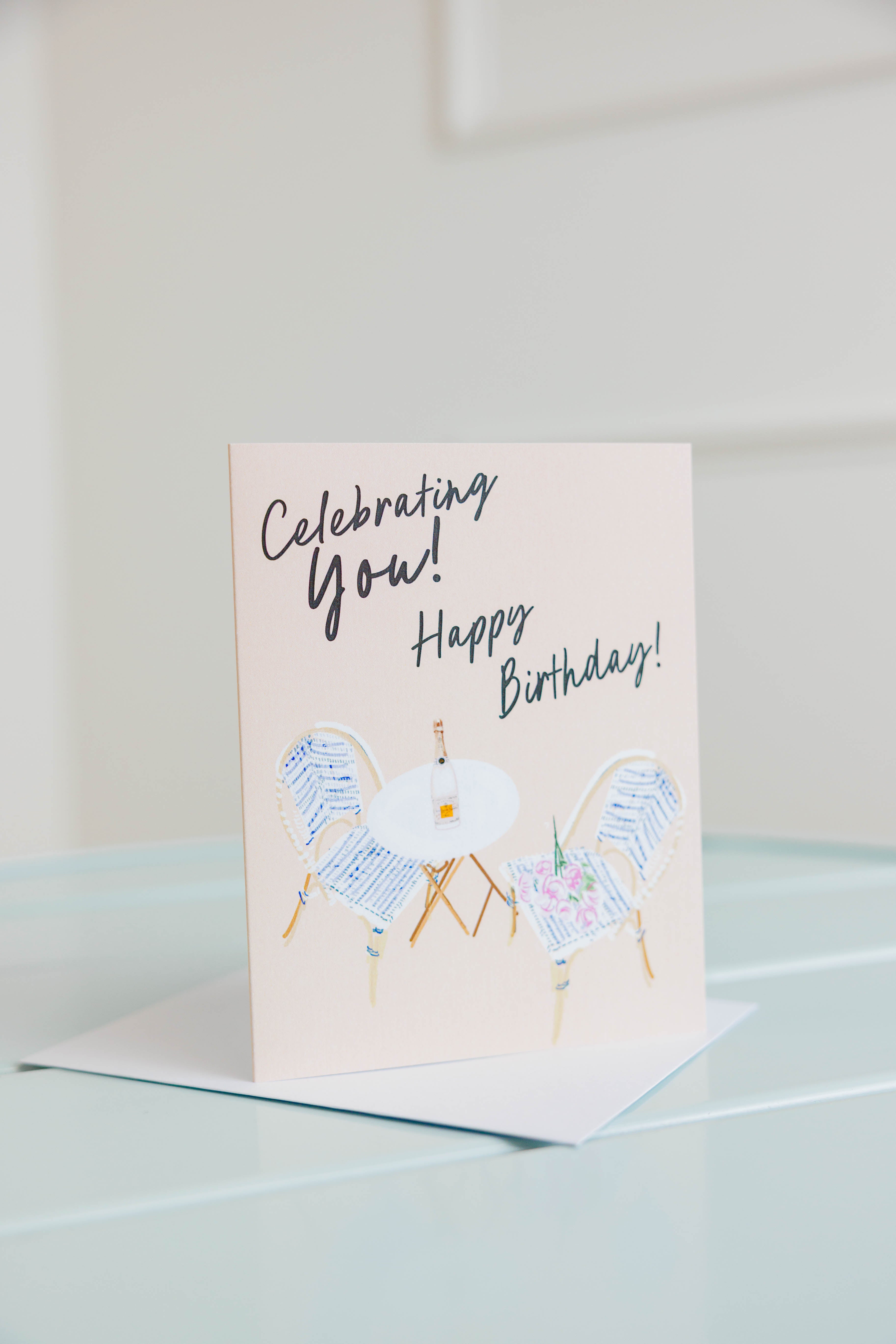 Celebrating You Birthday Card