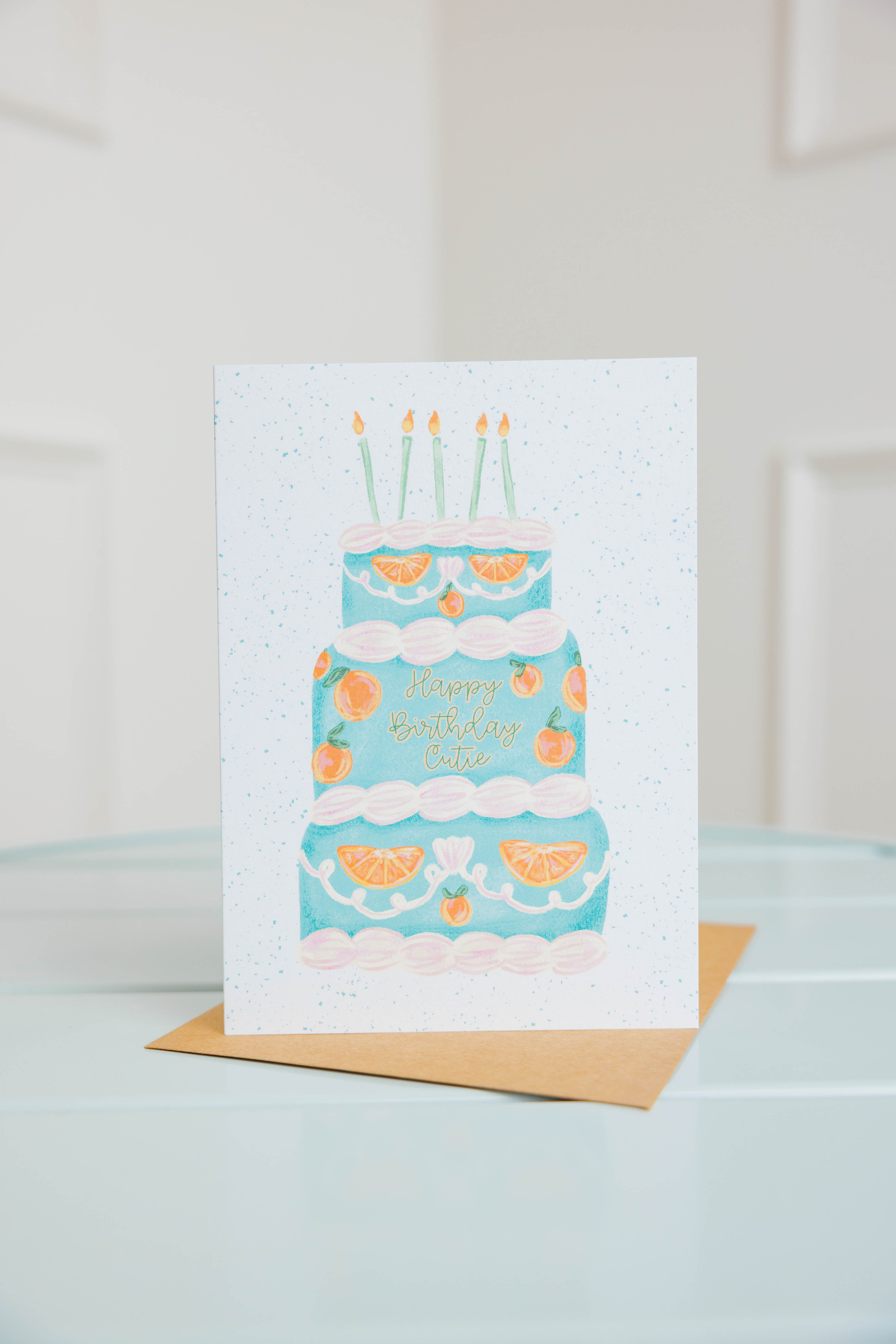 Happy Birthday Cutie Card
