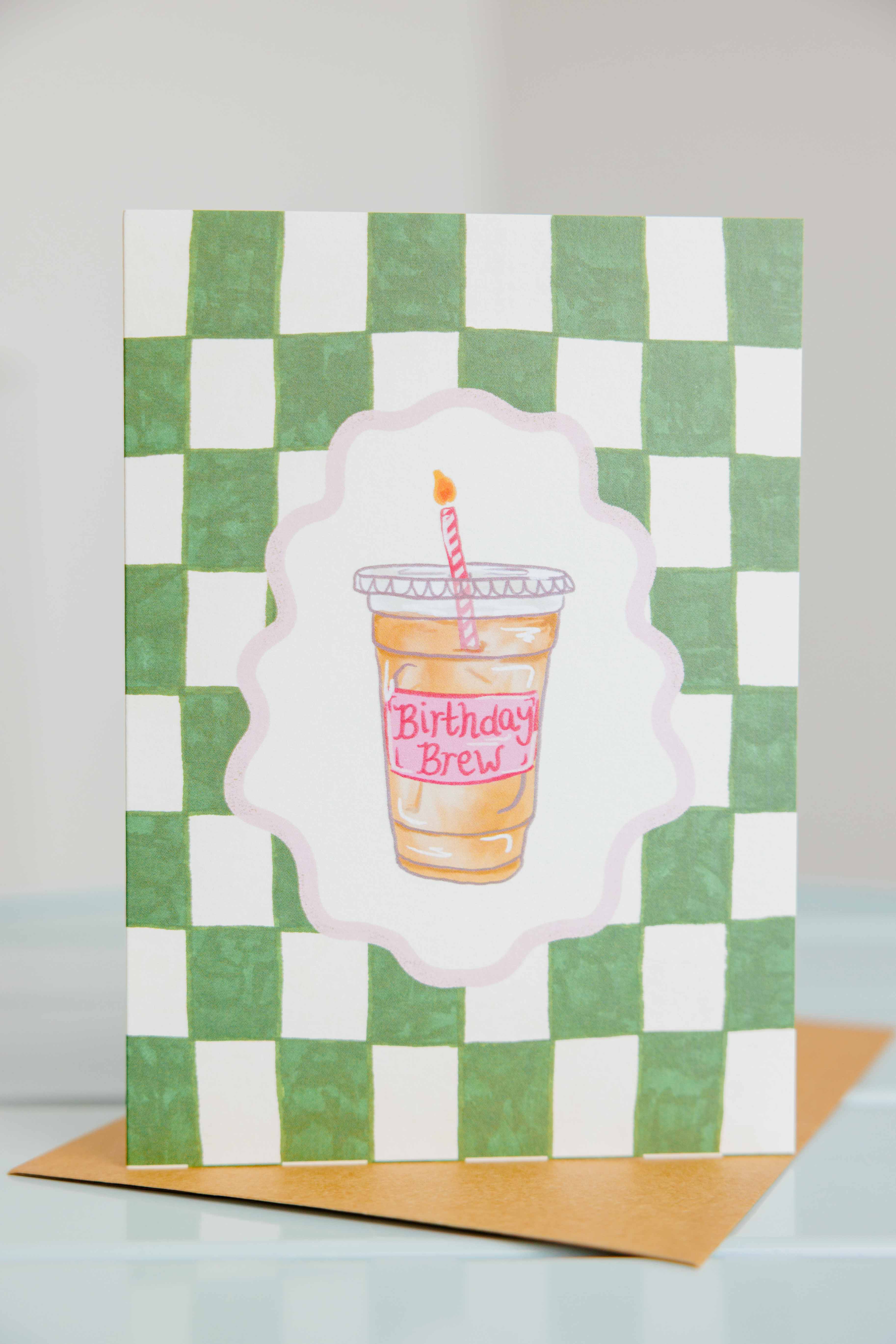 Brew Iced Coffee Card