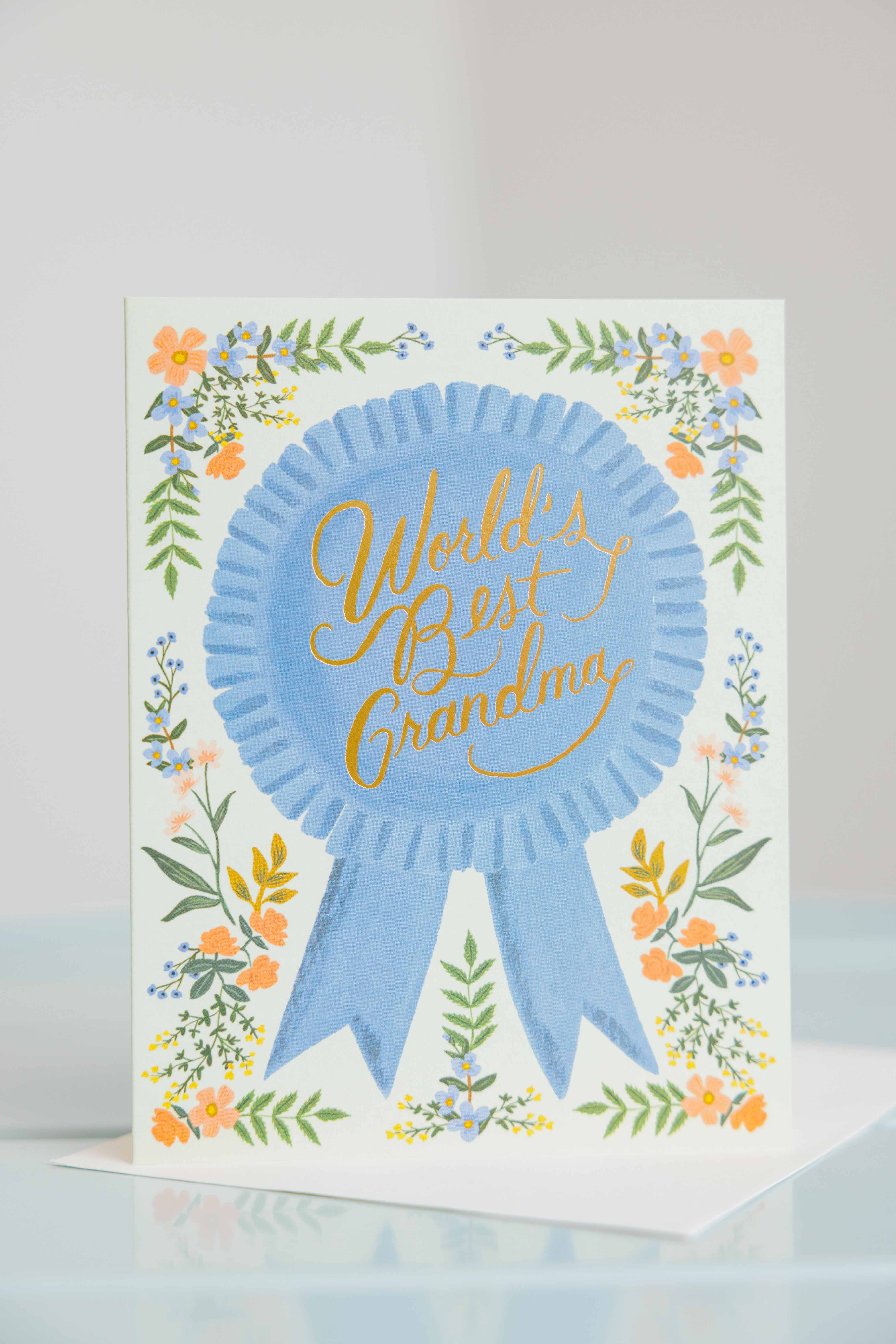 World's Best Grandma Card