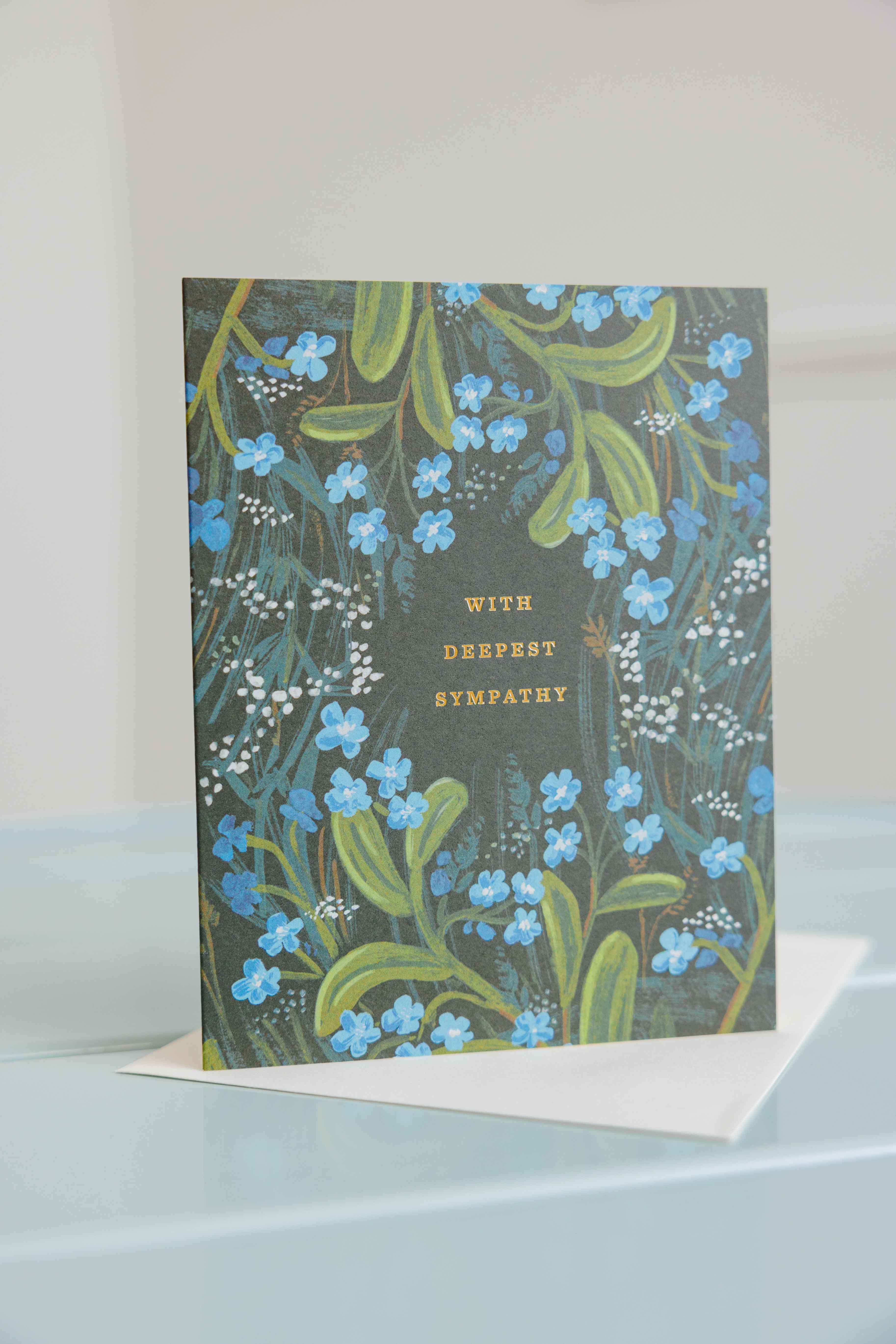 Sympathy Bouquet Card