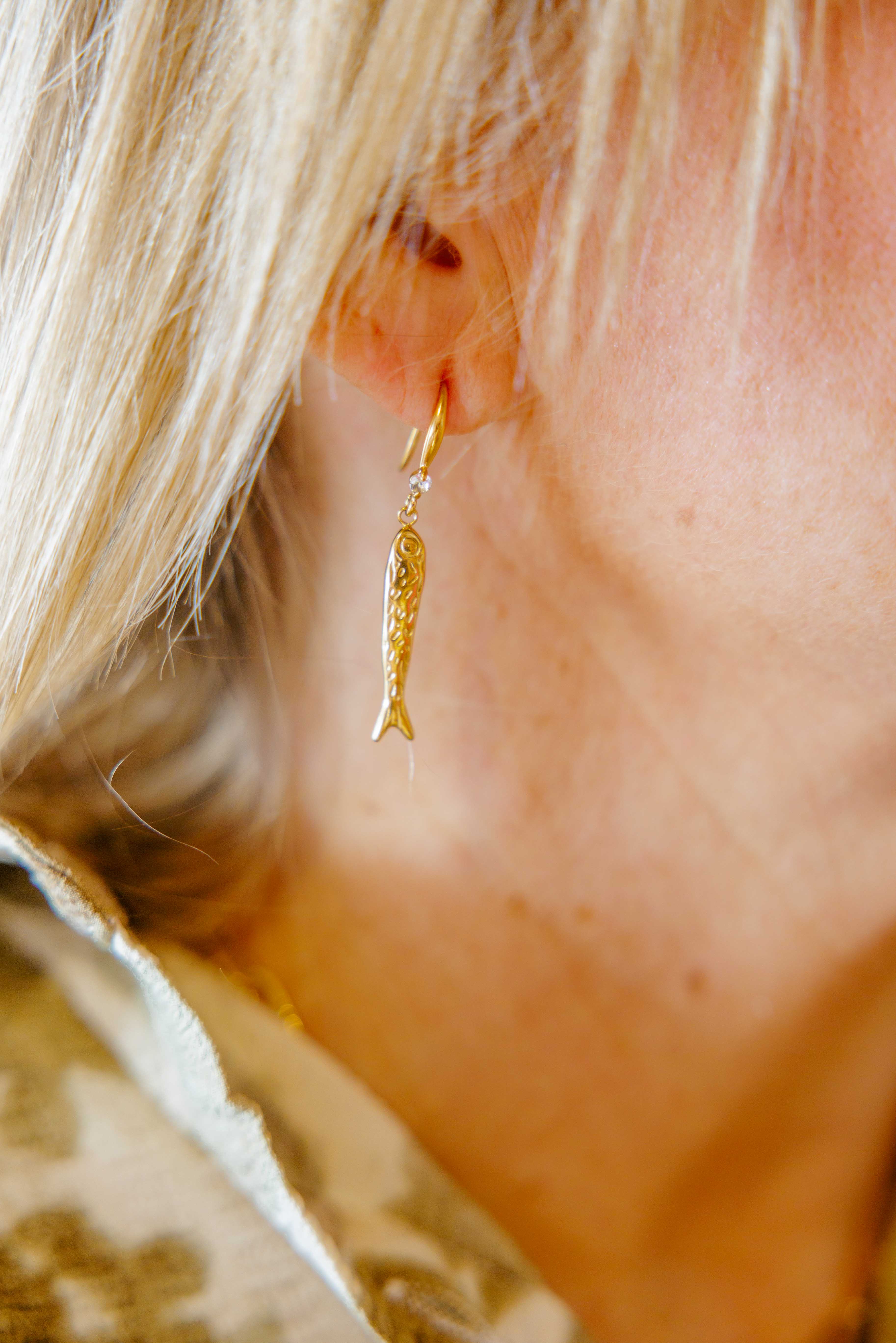 Calypsa Fish Earrings