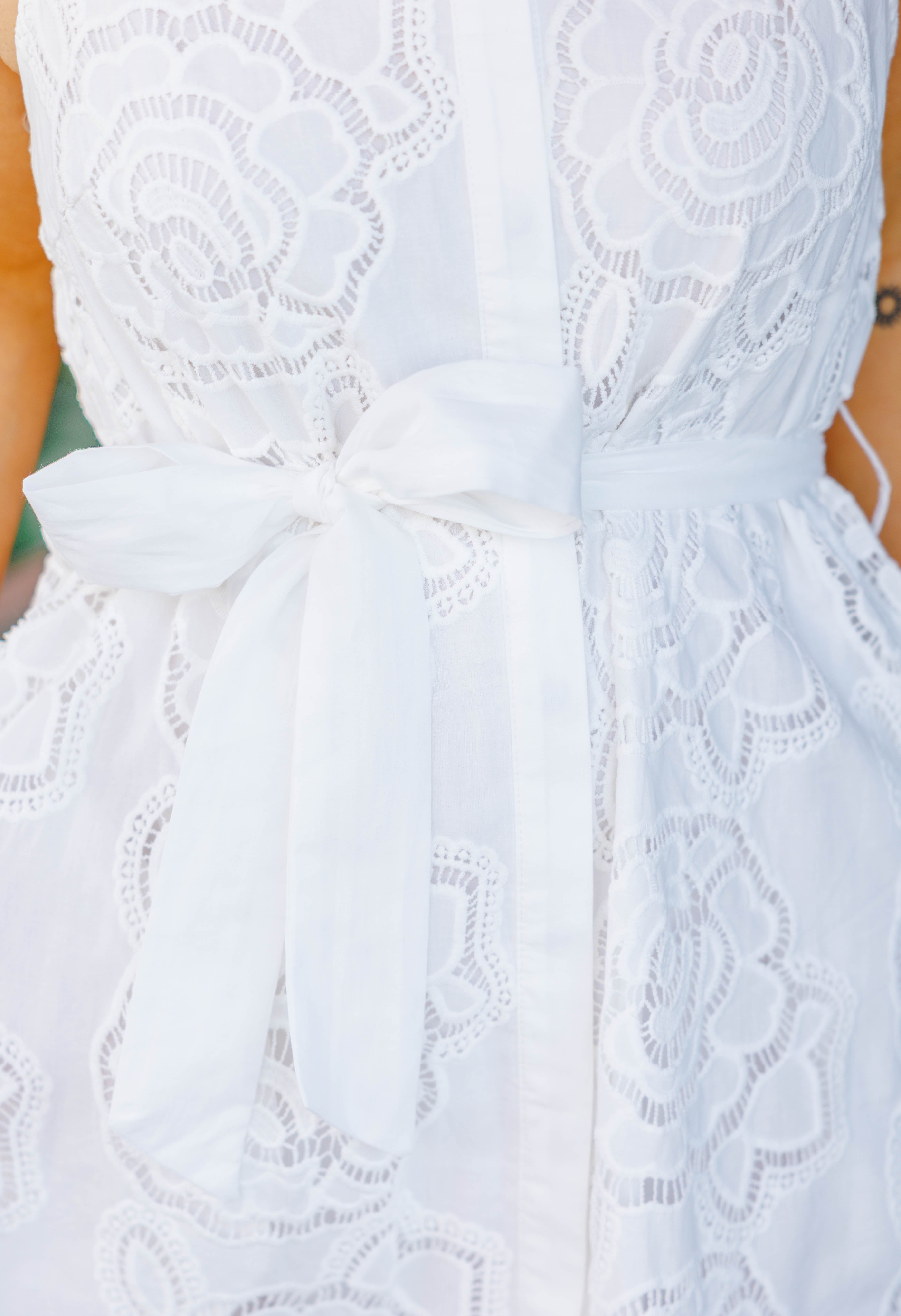 Rosy Days Bow Dress