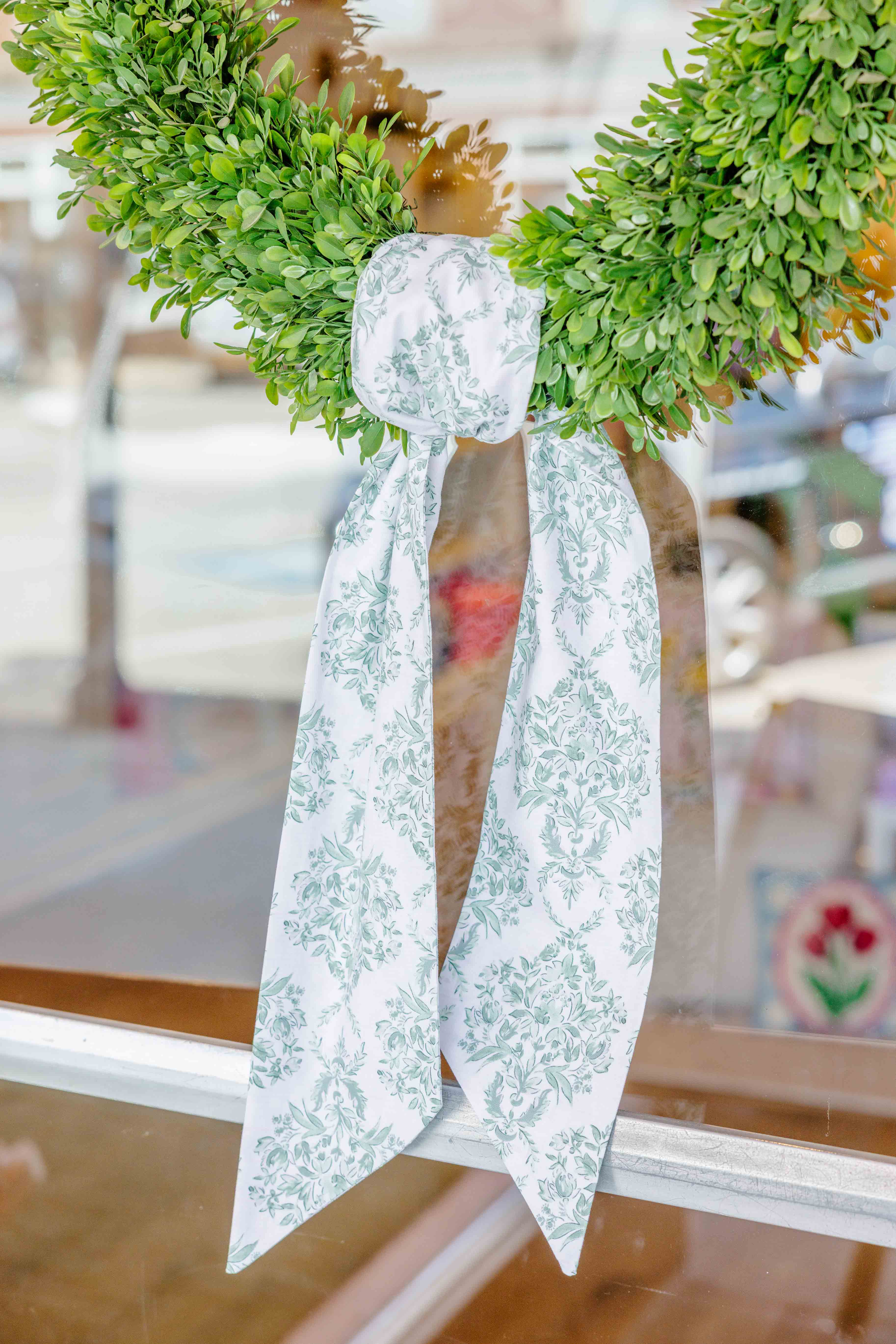 Spring Wreath Sashes