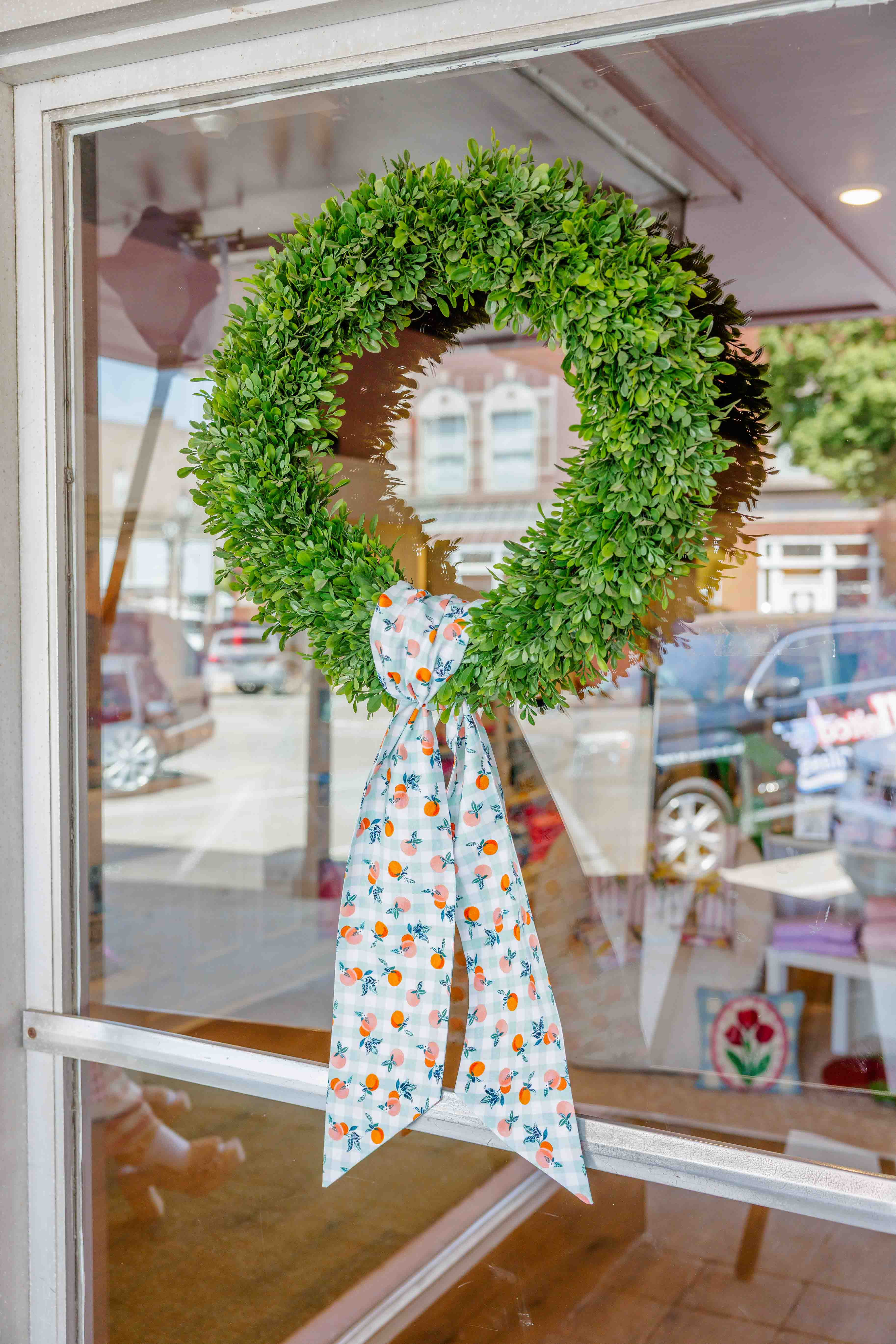 Spring Wreath Sashes