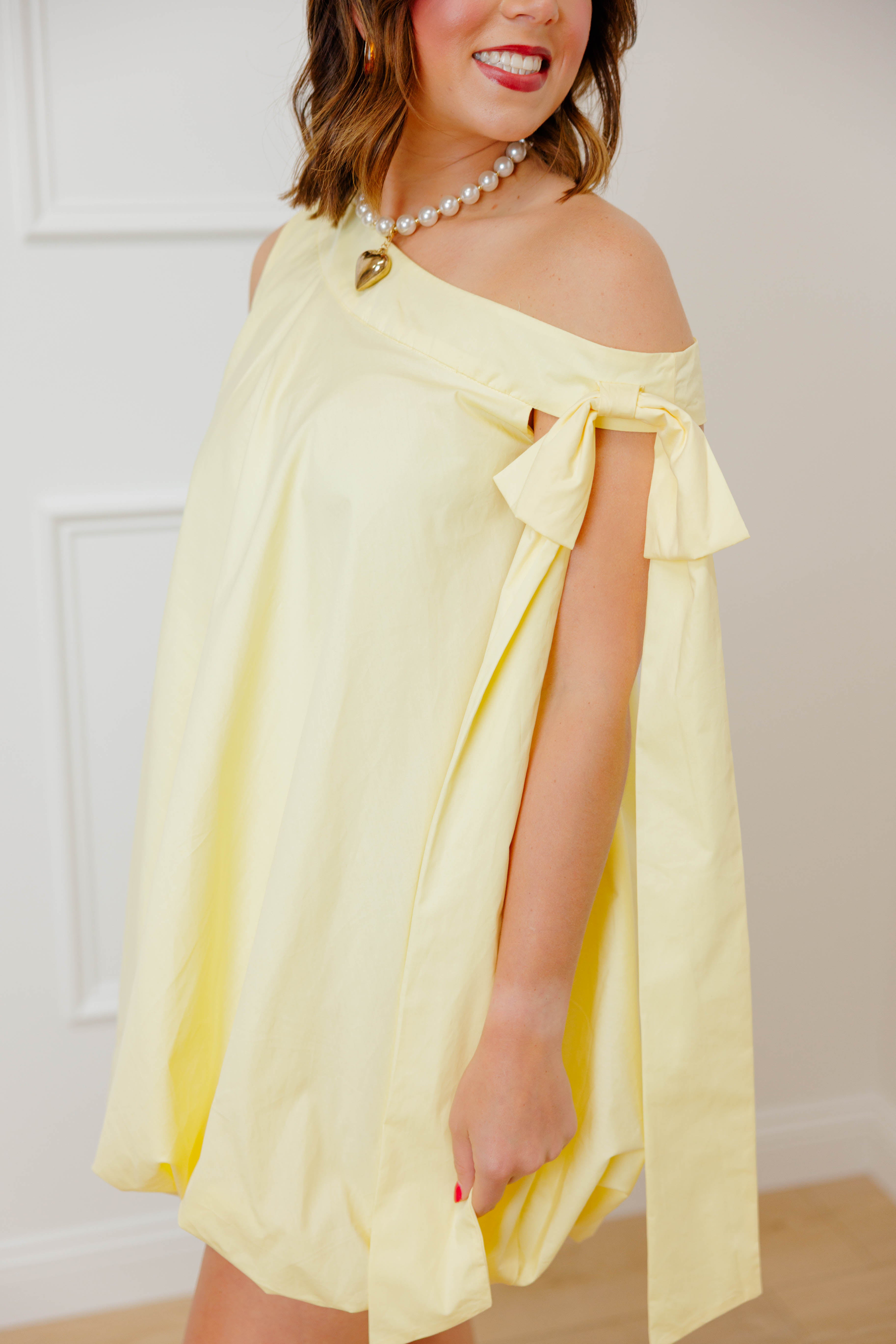 Sunshine Bow Bubble Dress