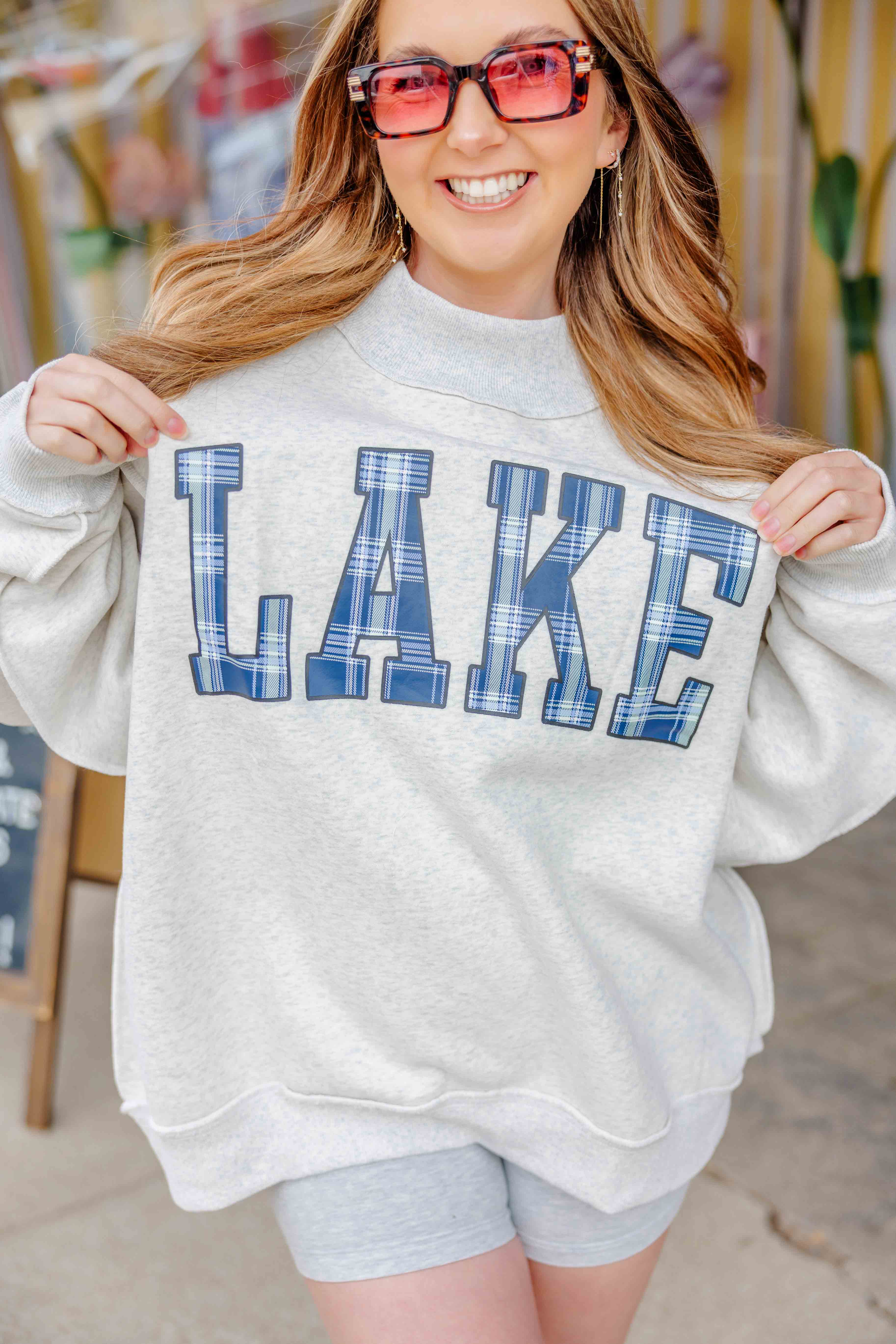 Lake Mountain Revesible Mockneck Sweatshirt