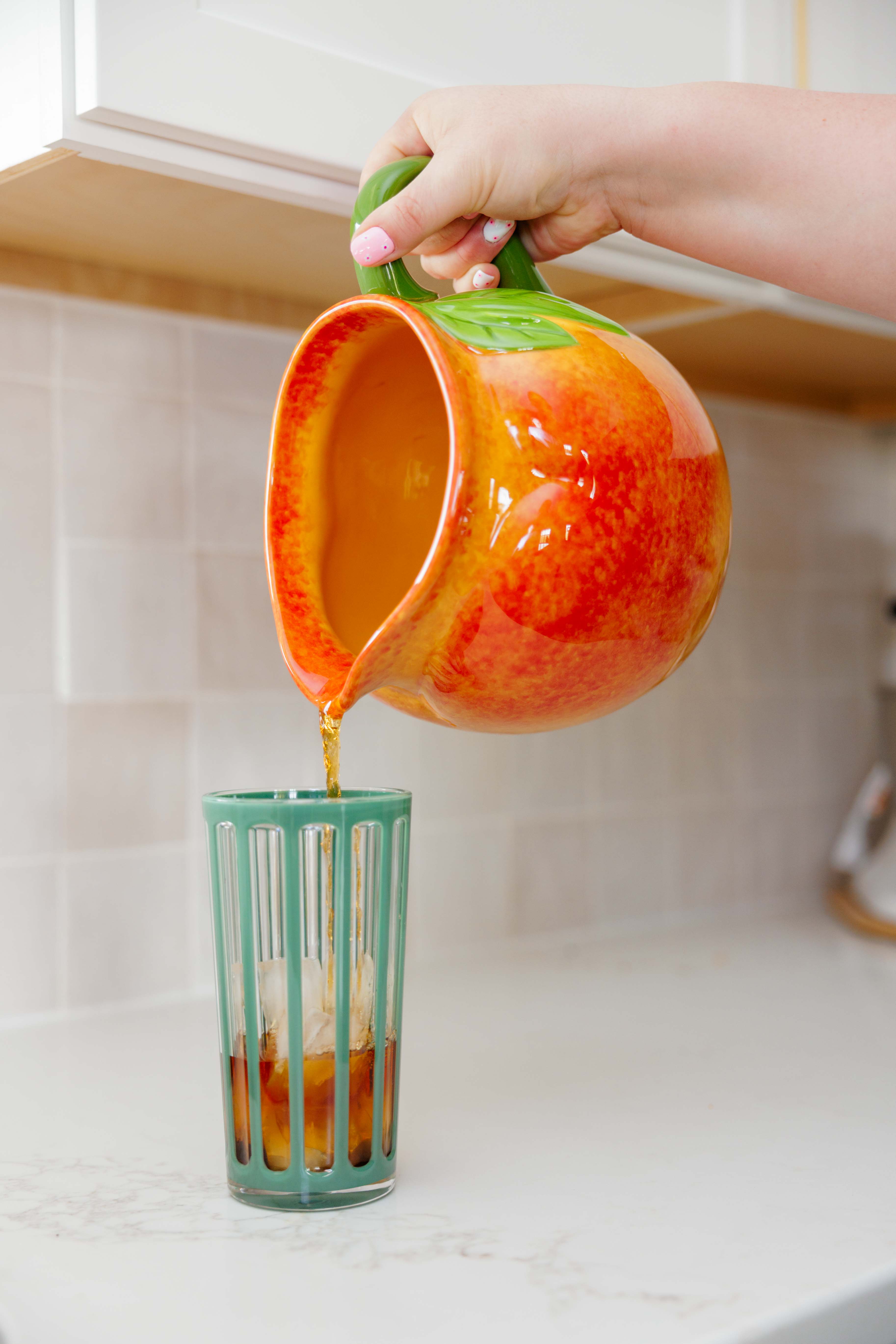 Peach Pitcher