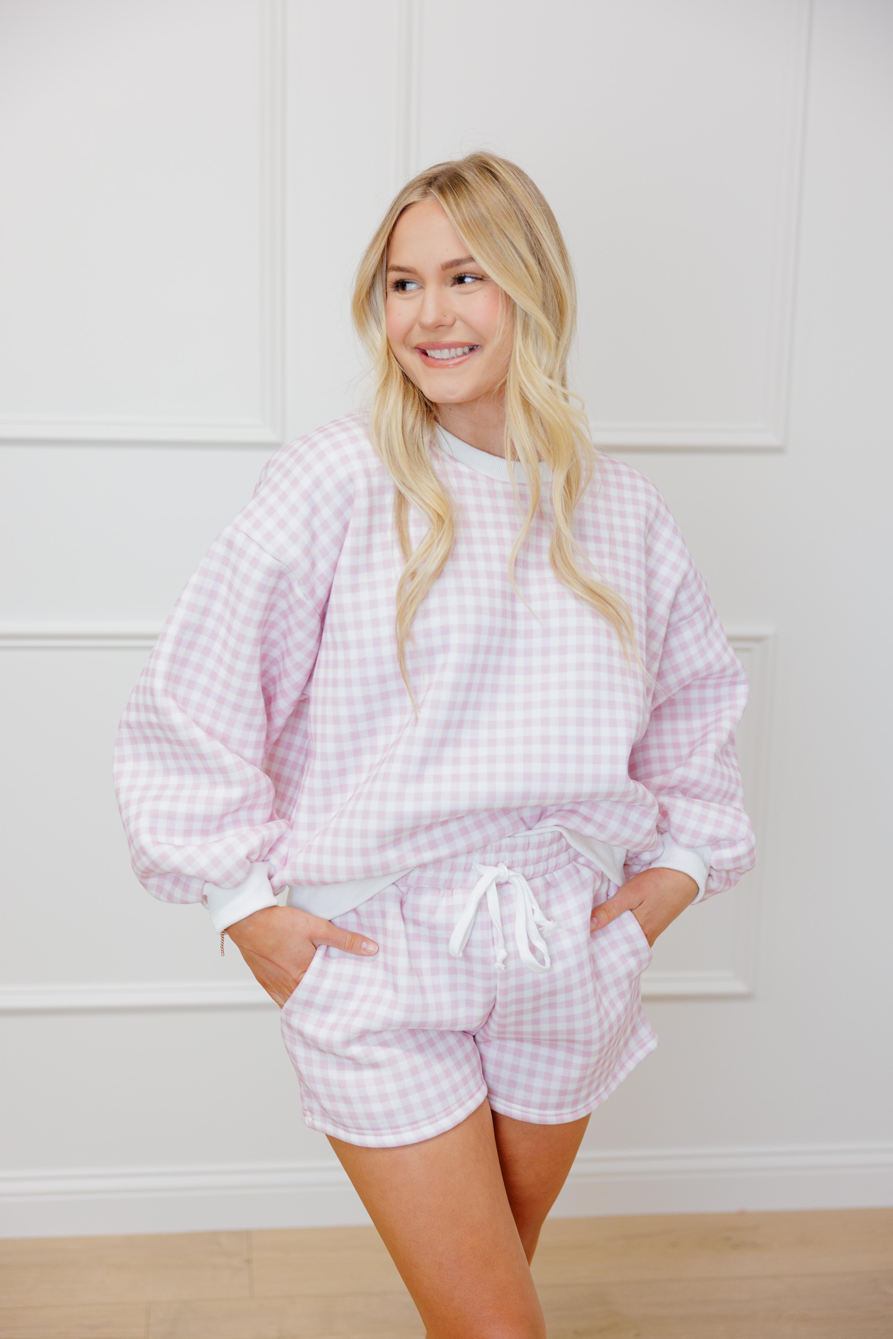 Gingham Short Set
