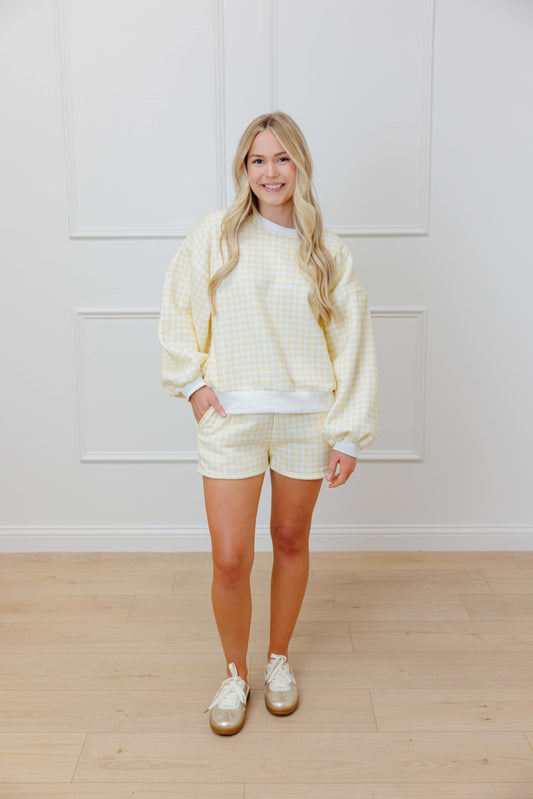 Gingham Short Set
