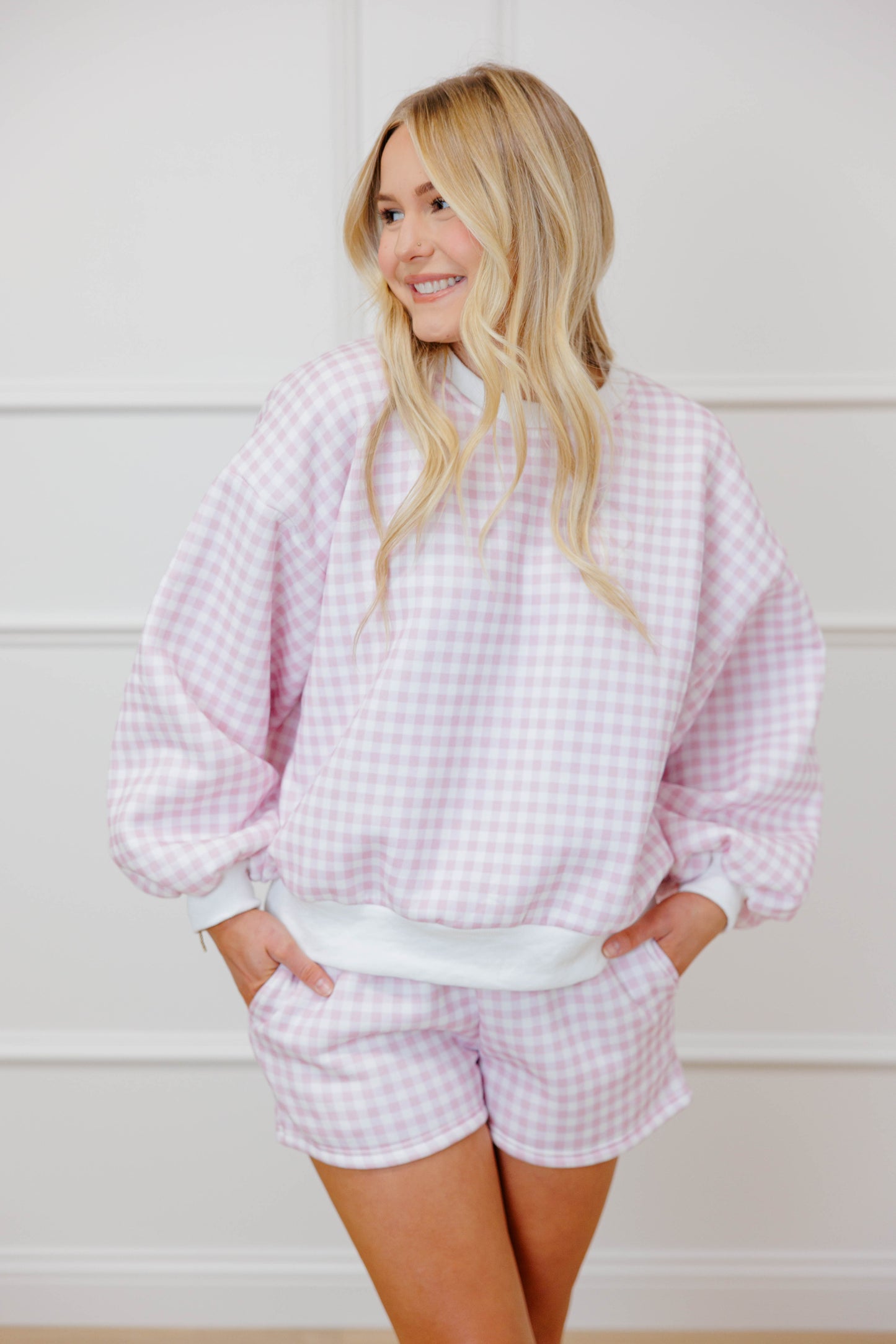 Gingham Short Set