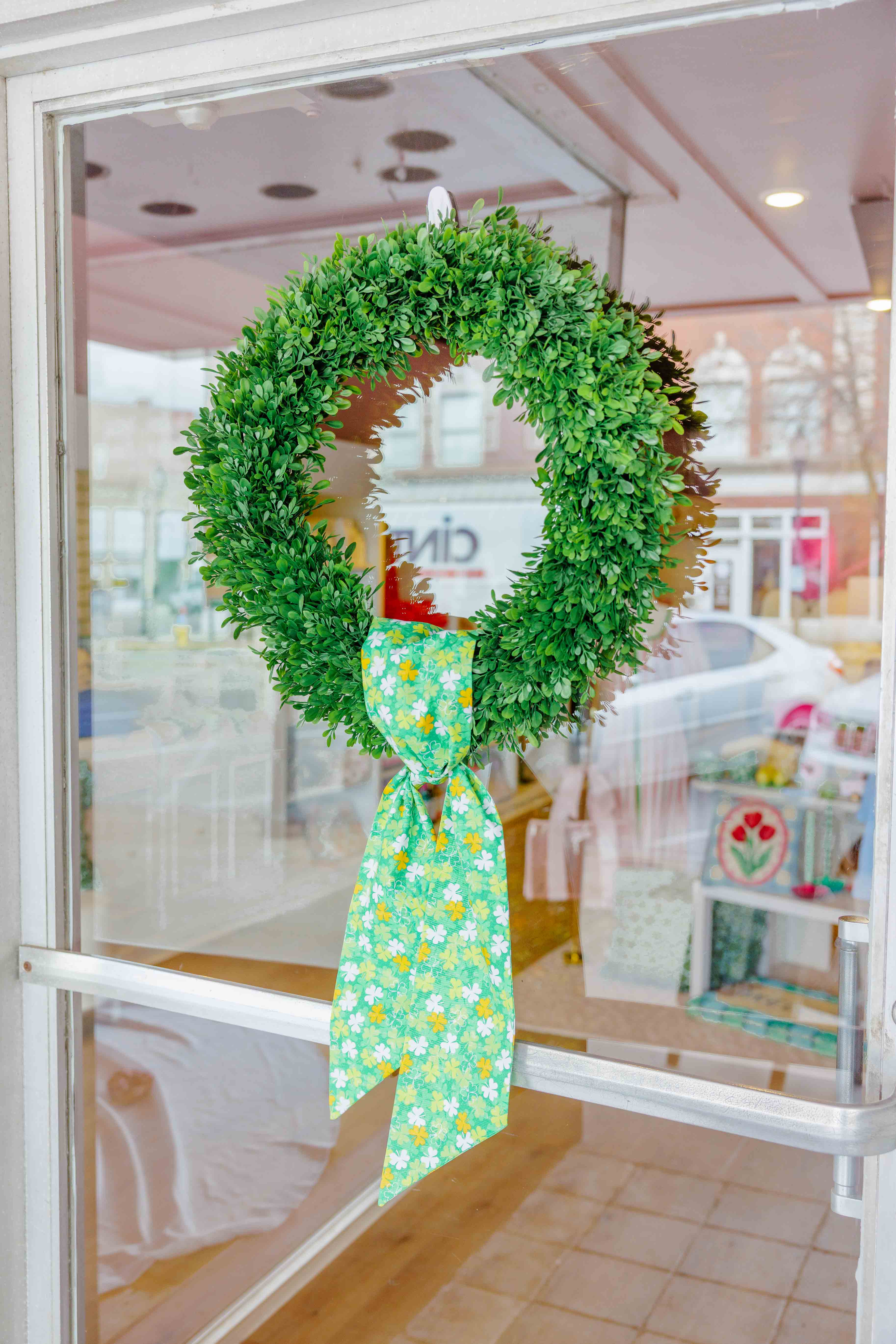 Spring Wreath Sashes
