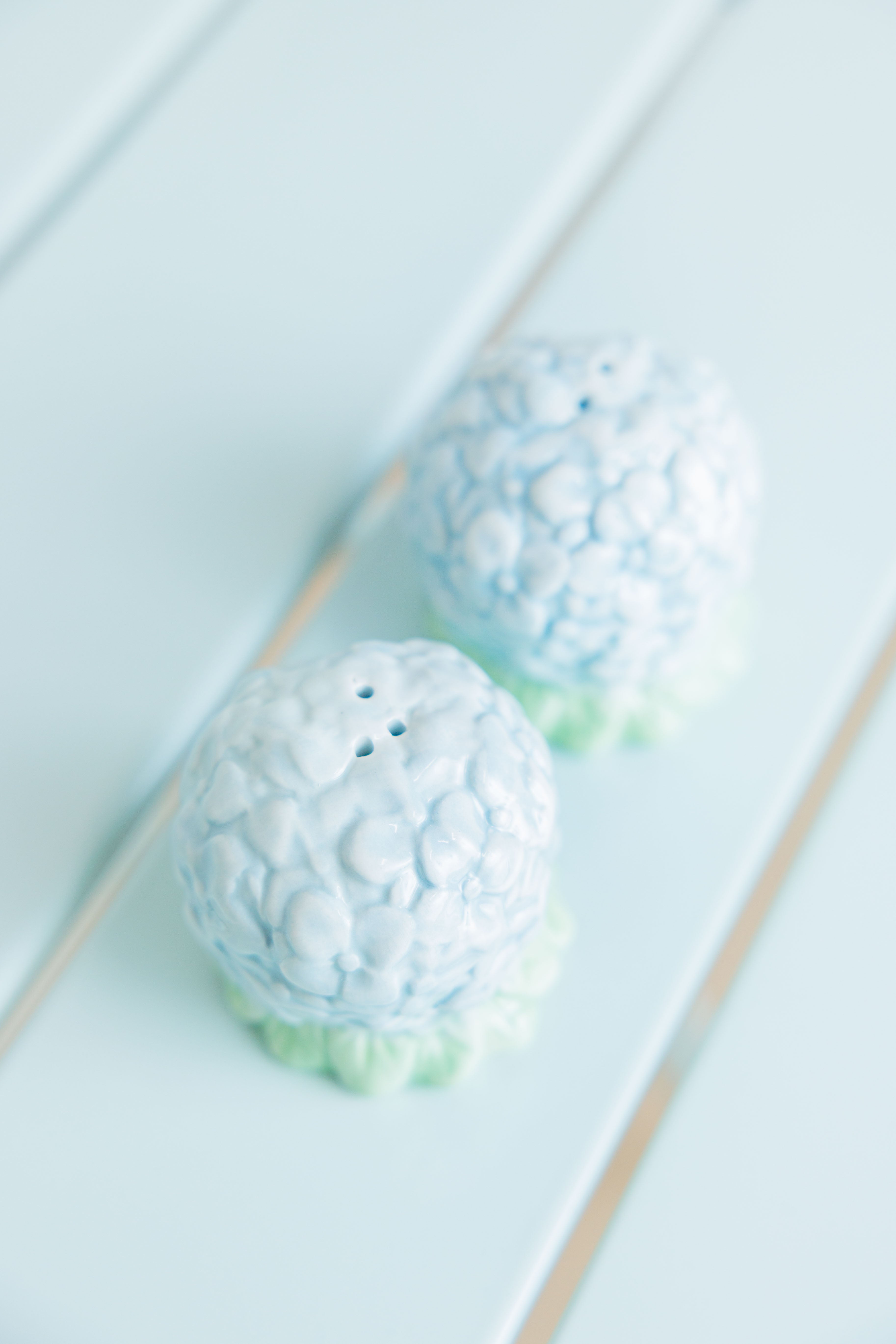 Hydrangea Salt & Pepper Shakers