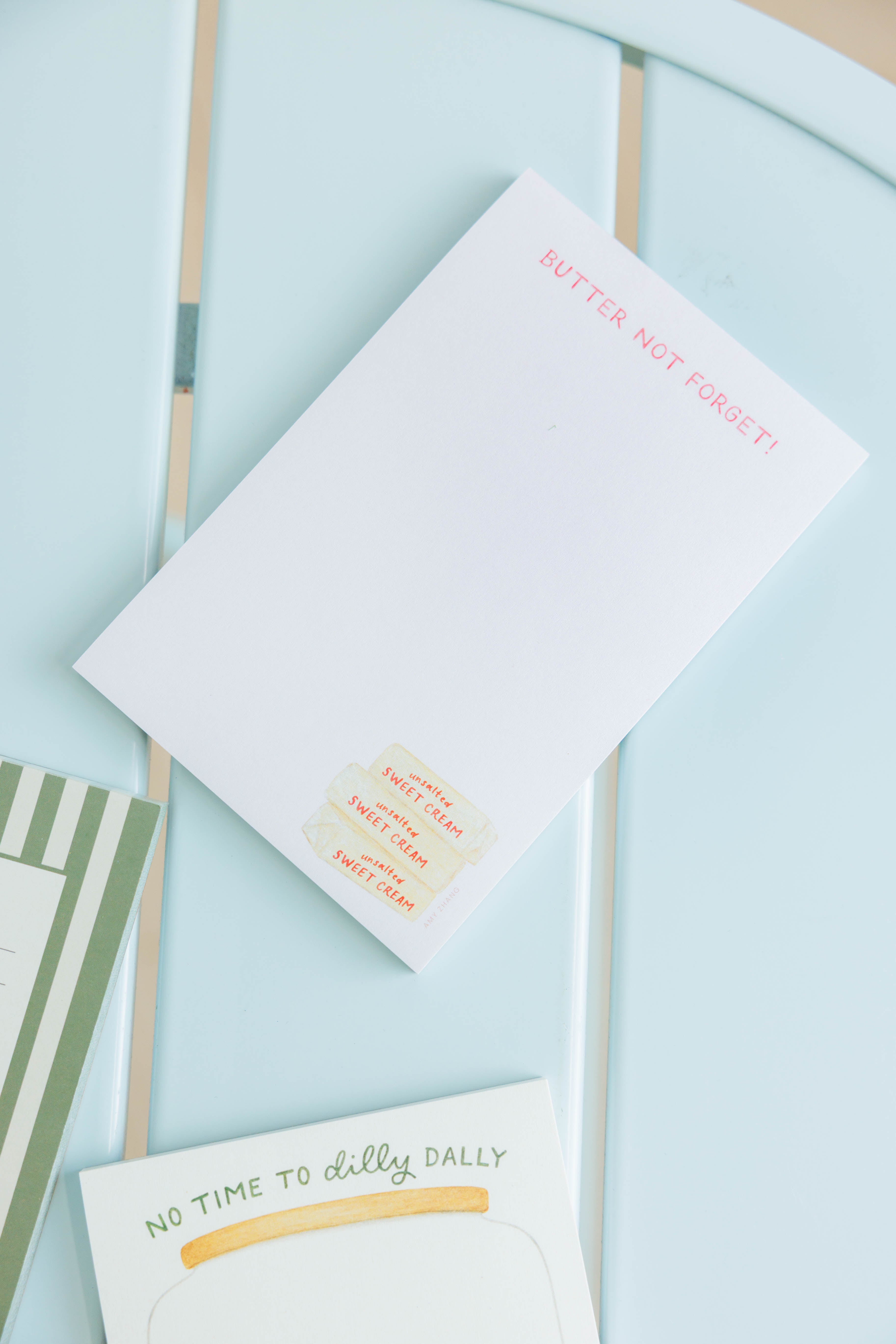 Butter Not Forget Notepad