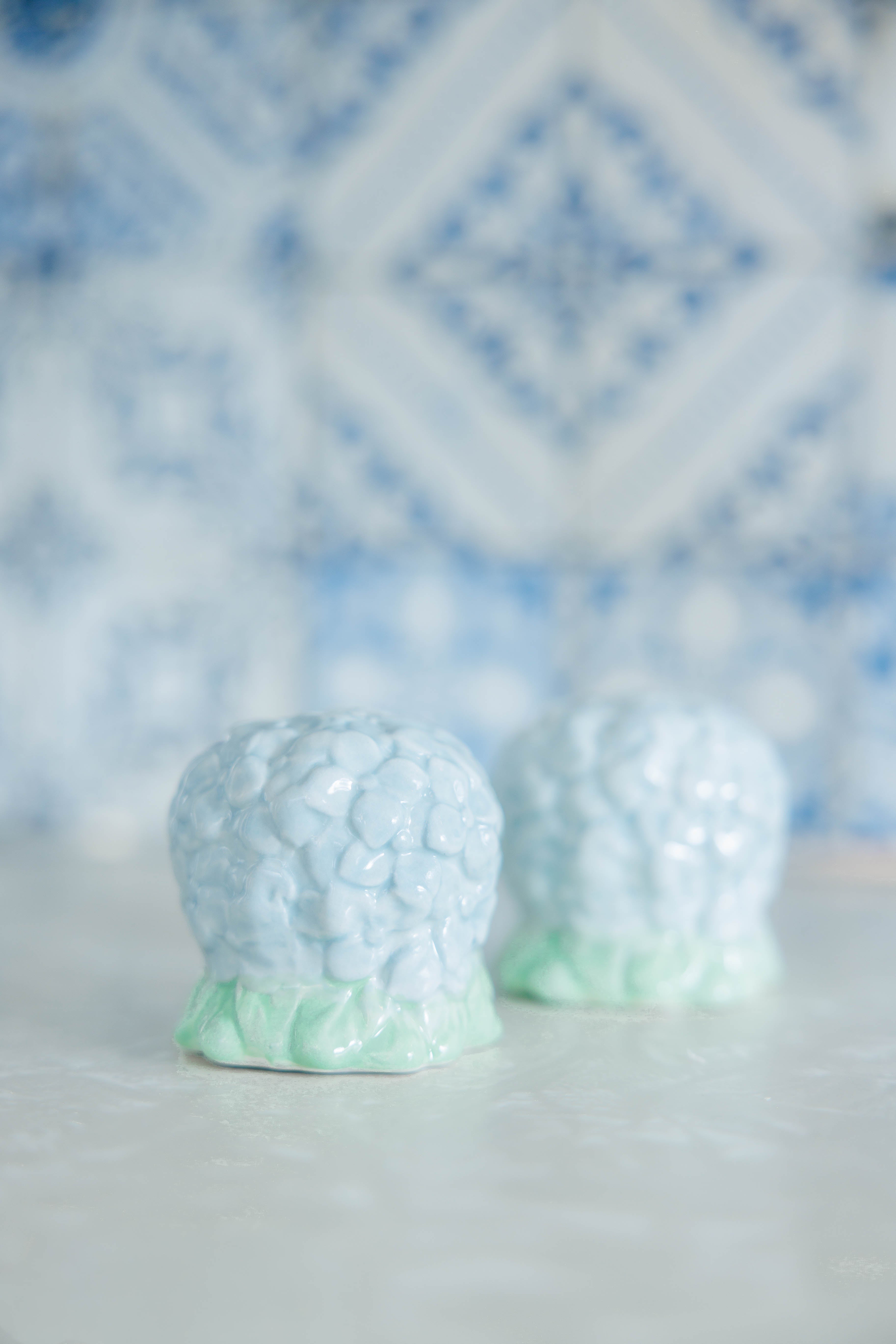 Hydrangea Salt & Pepper Shakers