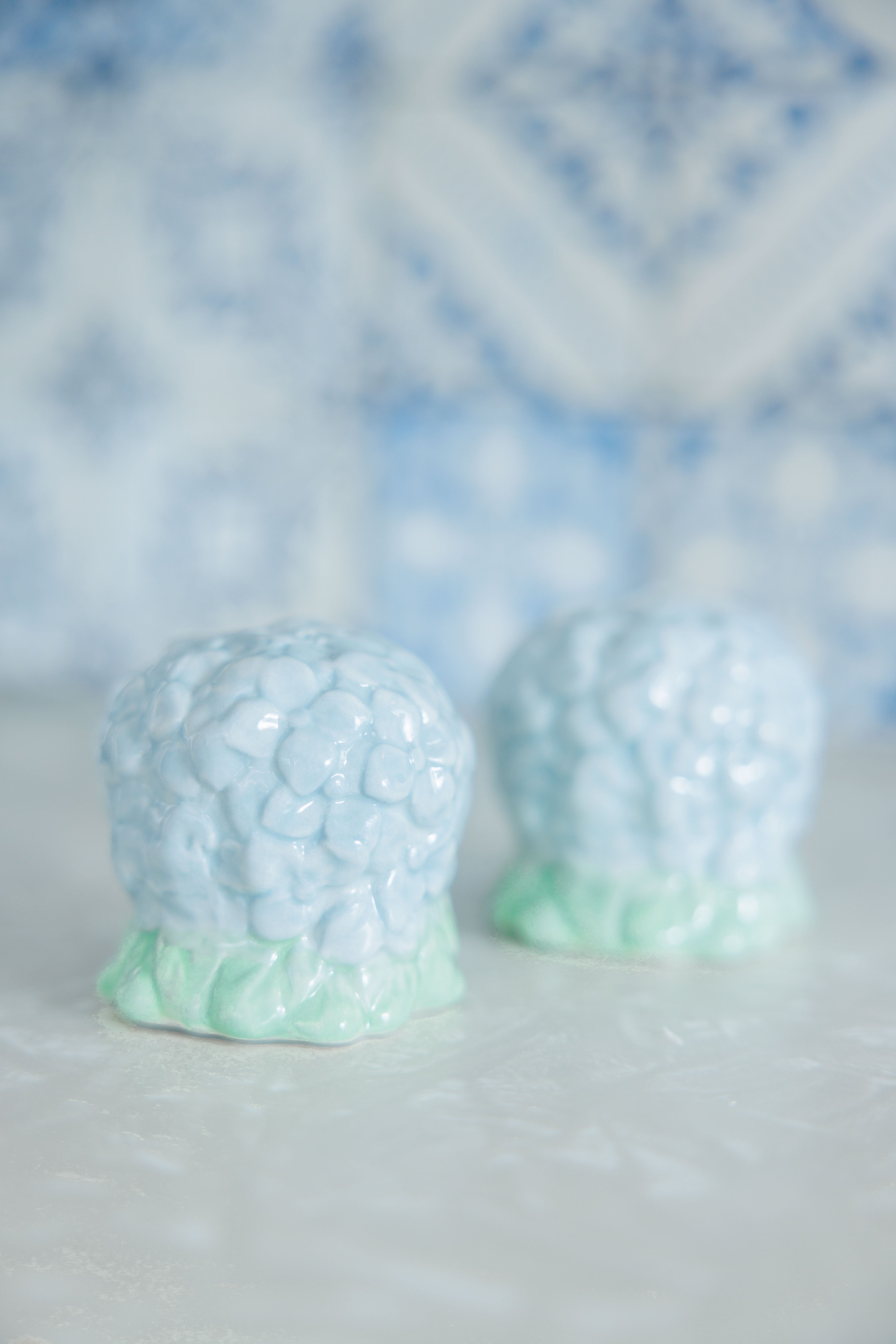 Hydrangea Salt & Pepper Shakers