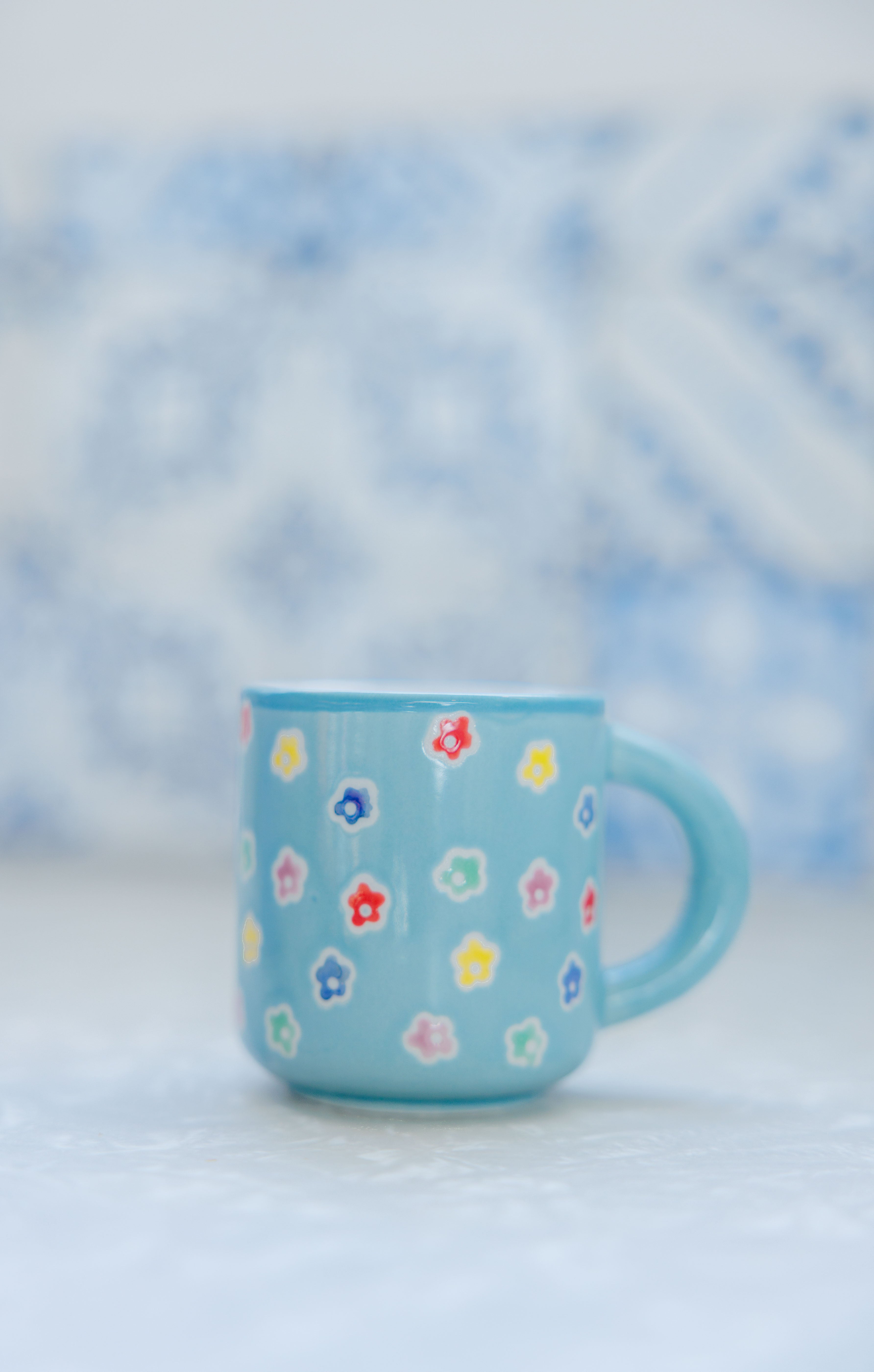Ditzy Flower Espresso Cup
