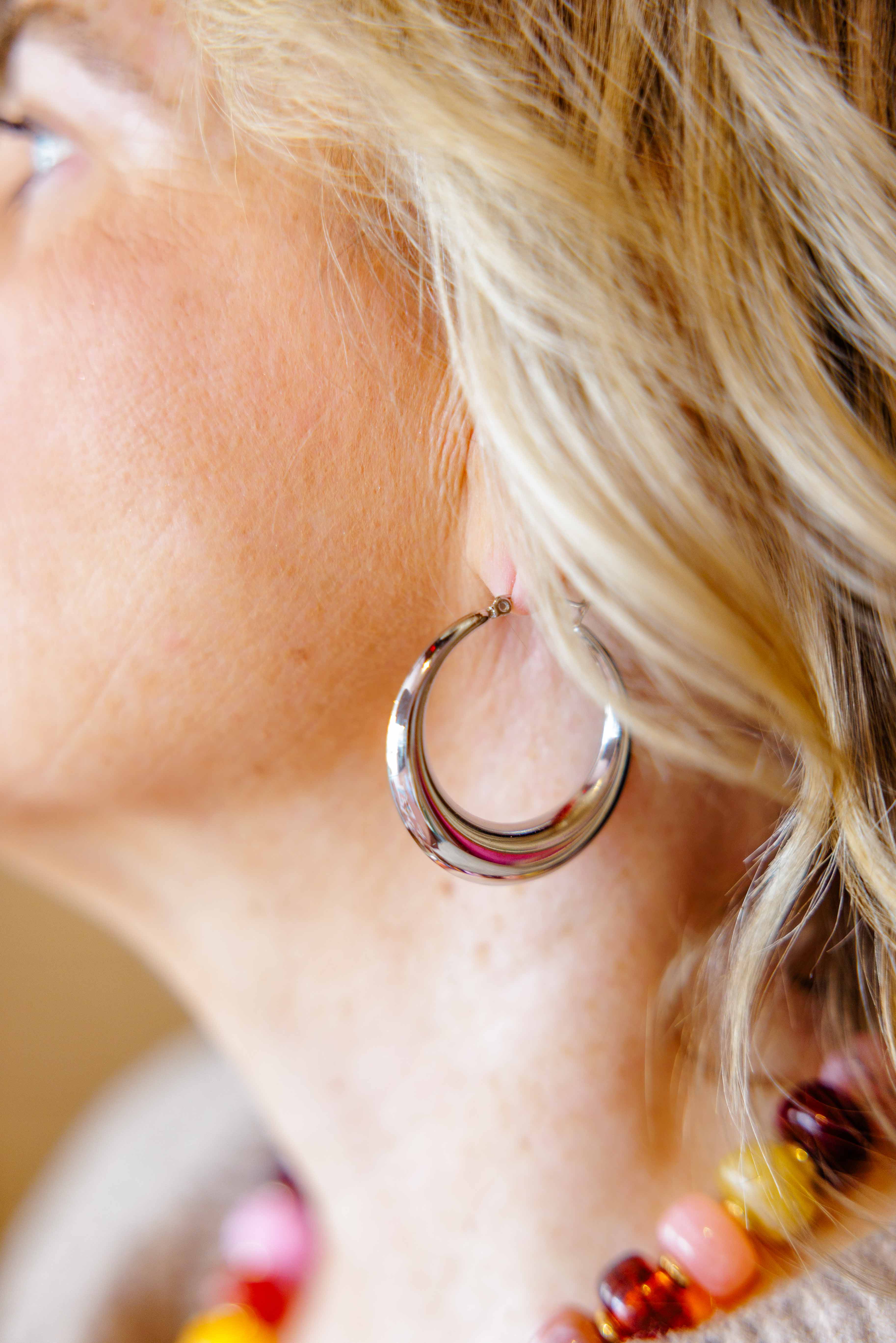 Galene Large Hoop Earring