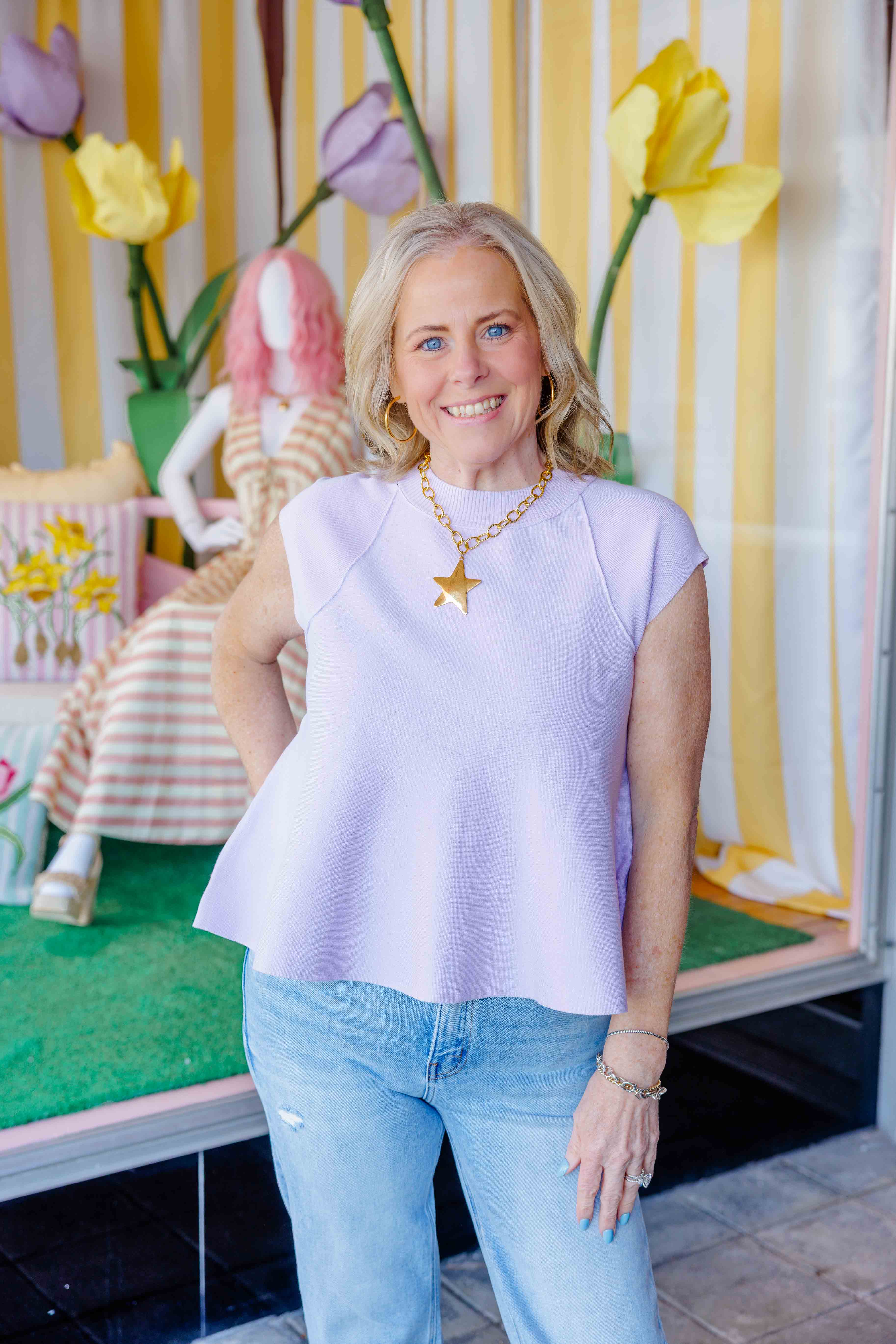 Spring Raglan Top