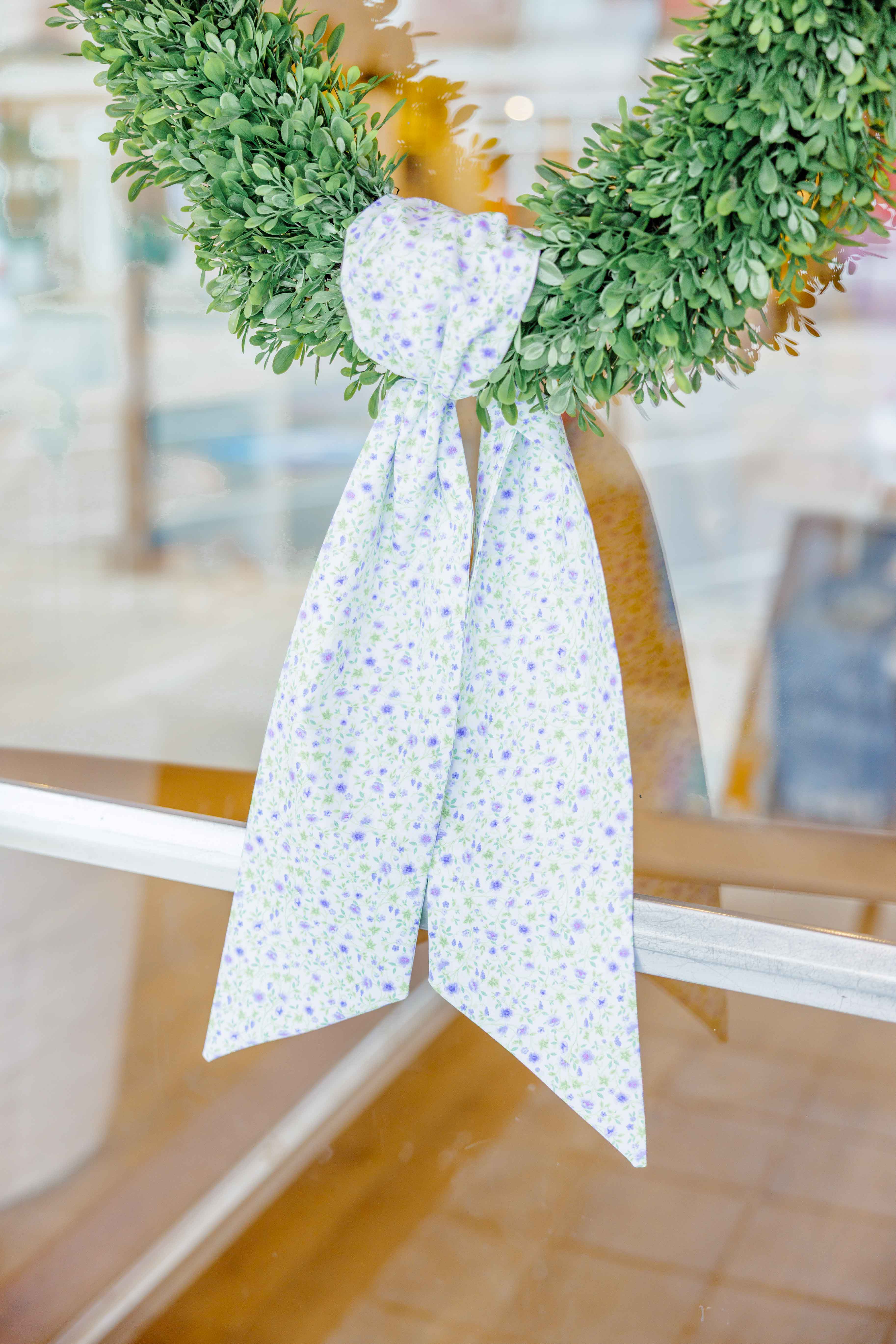 Spring Wreath Sashes