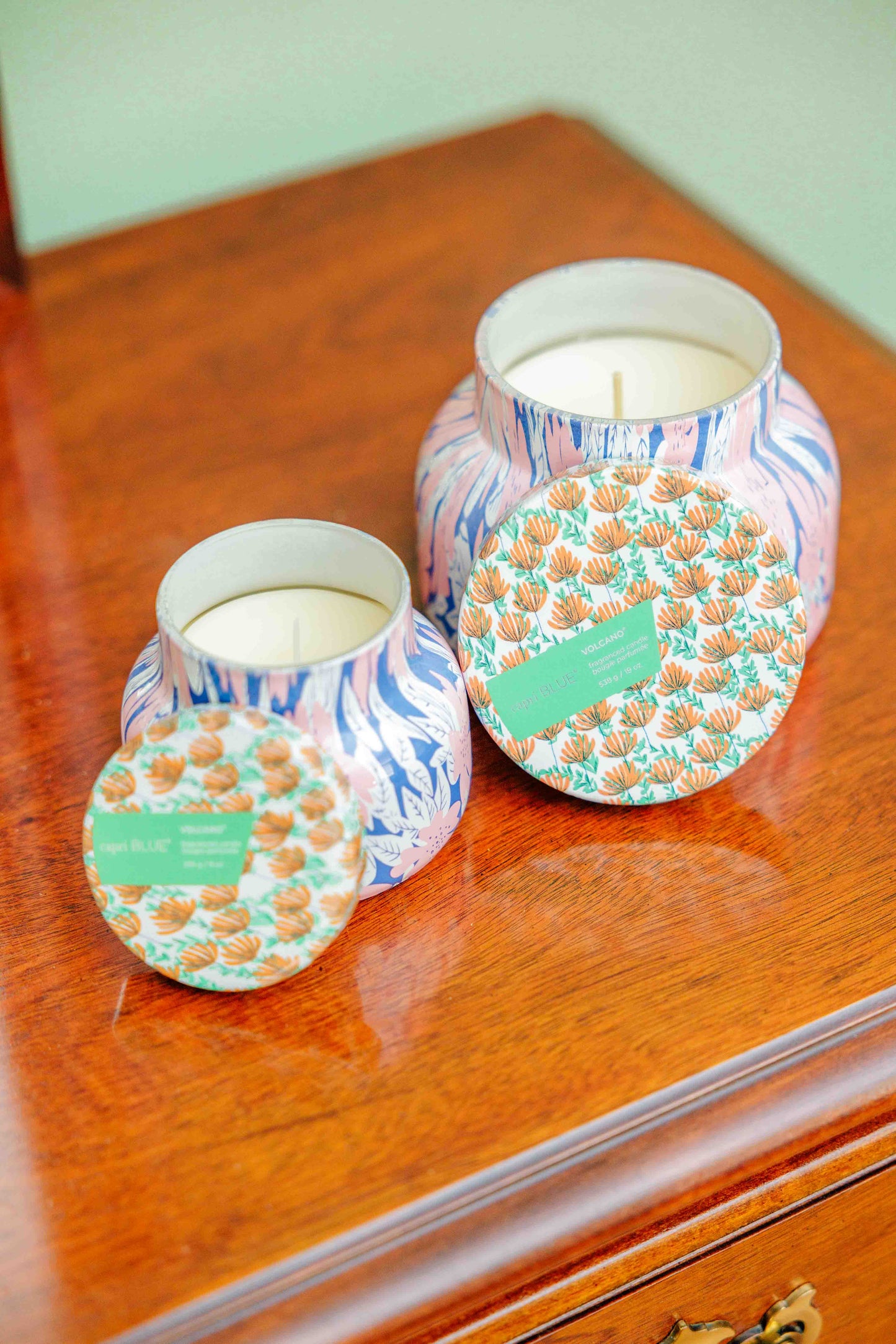 Volcano Pattern Play Candle