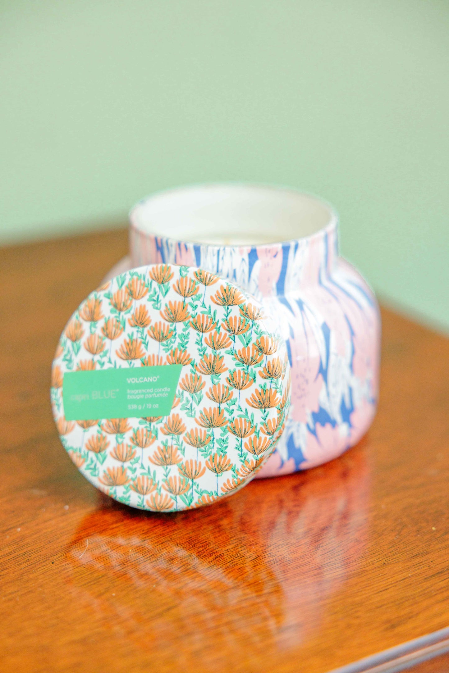 Volcano Pattern Play Candle