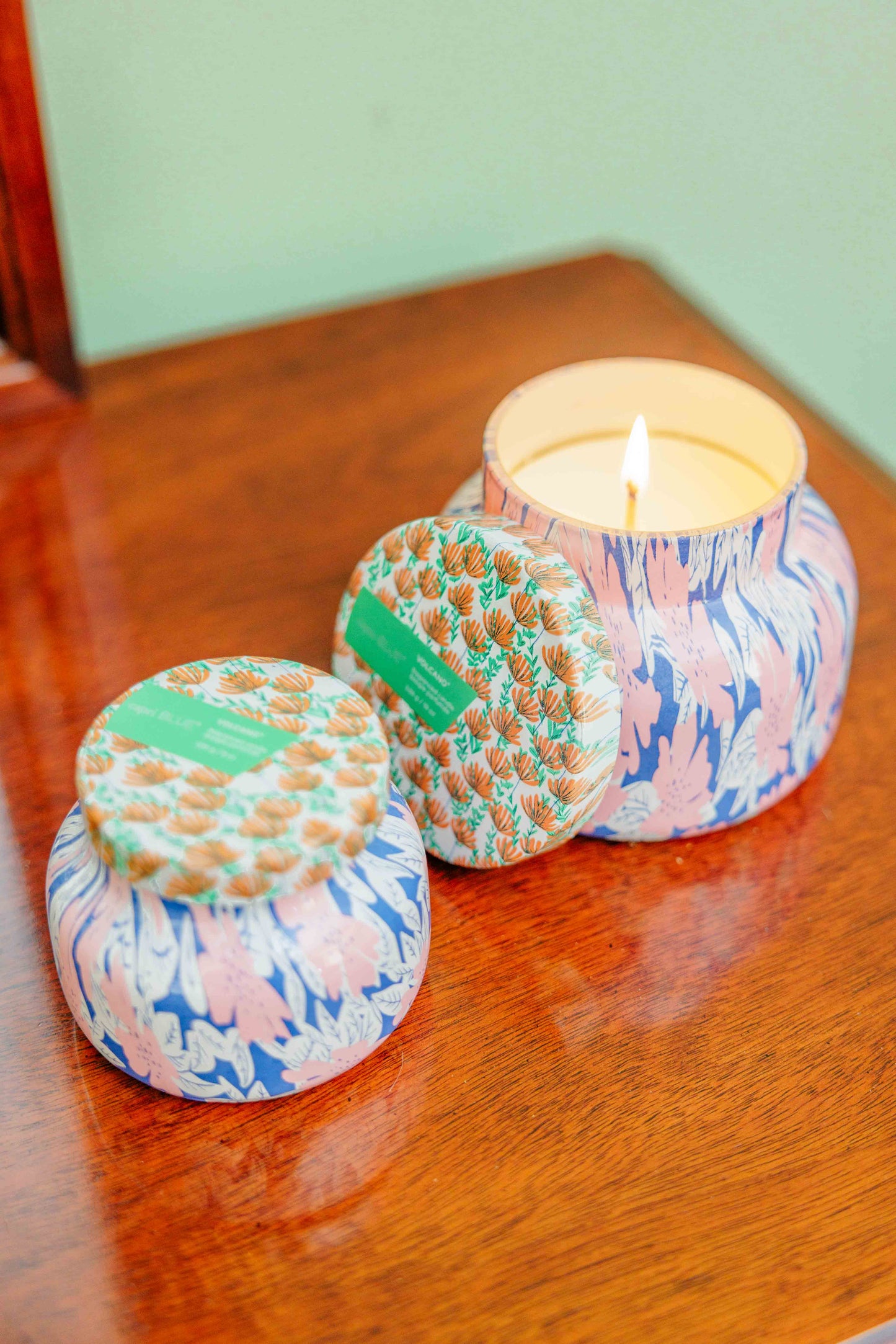 Volcano Pattern Play Candle