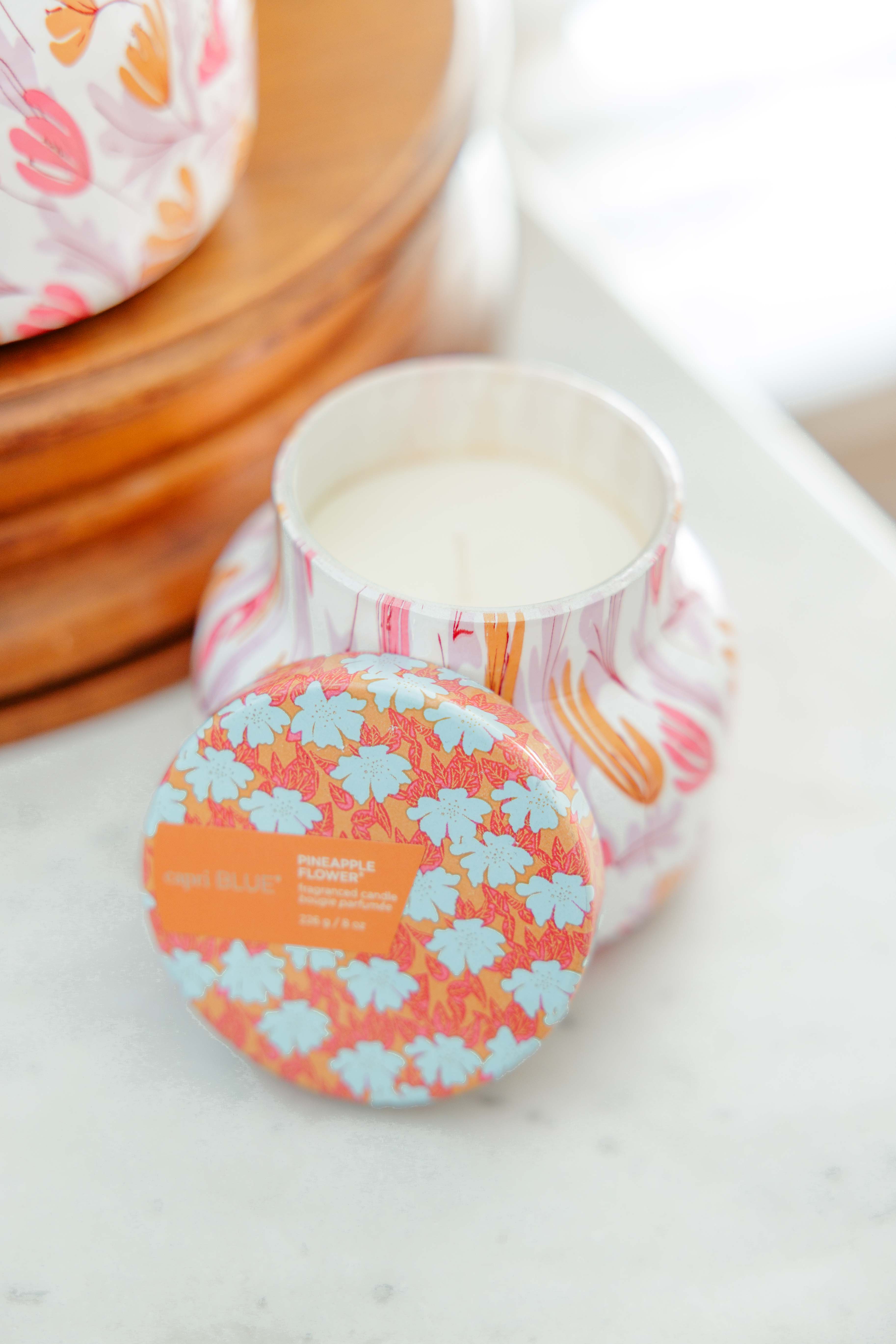 Pineapple Flower Pattern Play Candle
