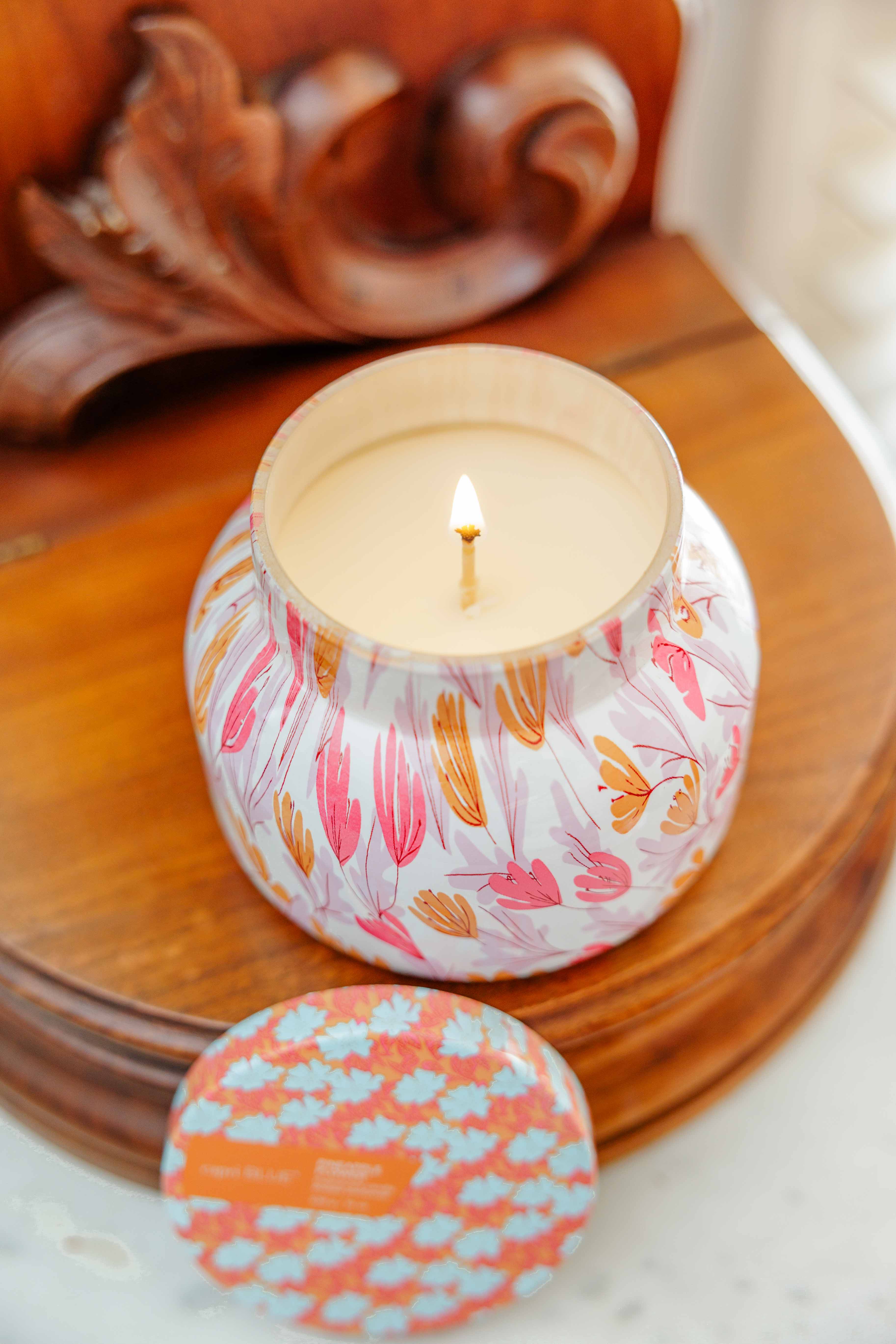 Pineapple Flower Pattern Play Candle