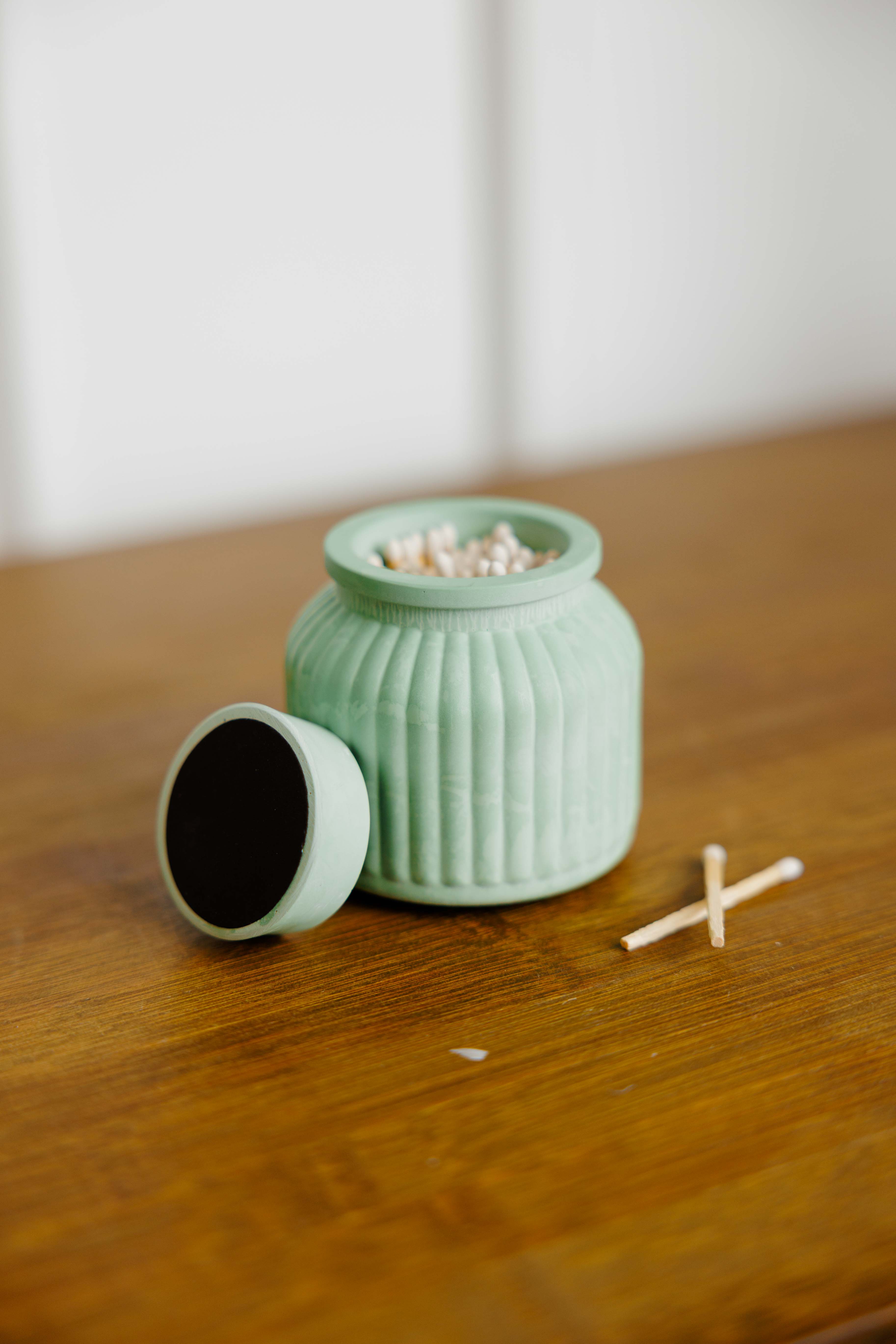 Concrete Match Holder