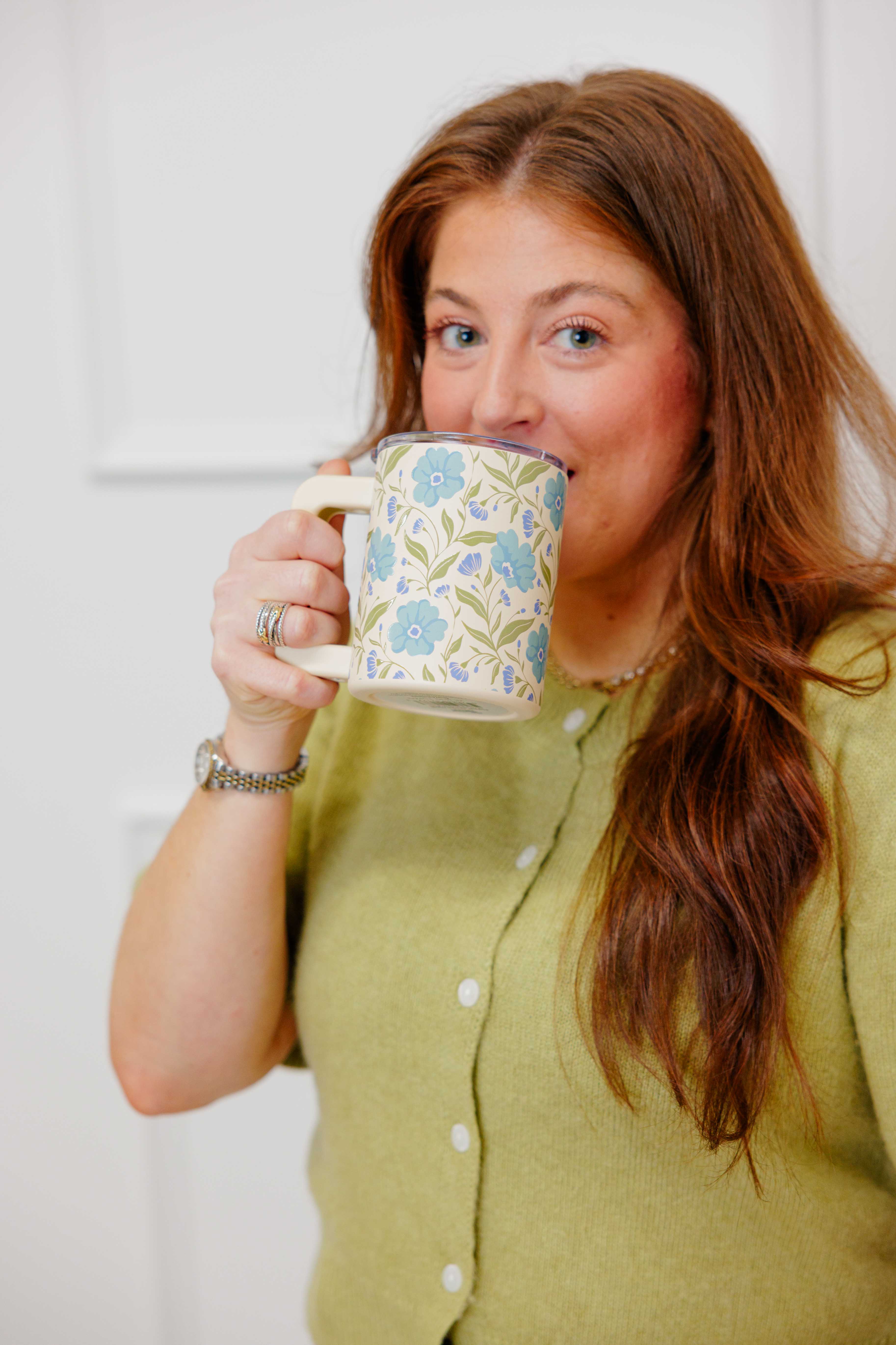 Poppin Petals Insulated Mug
